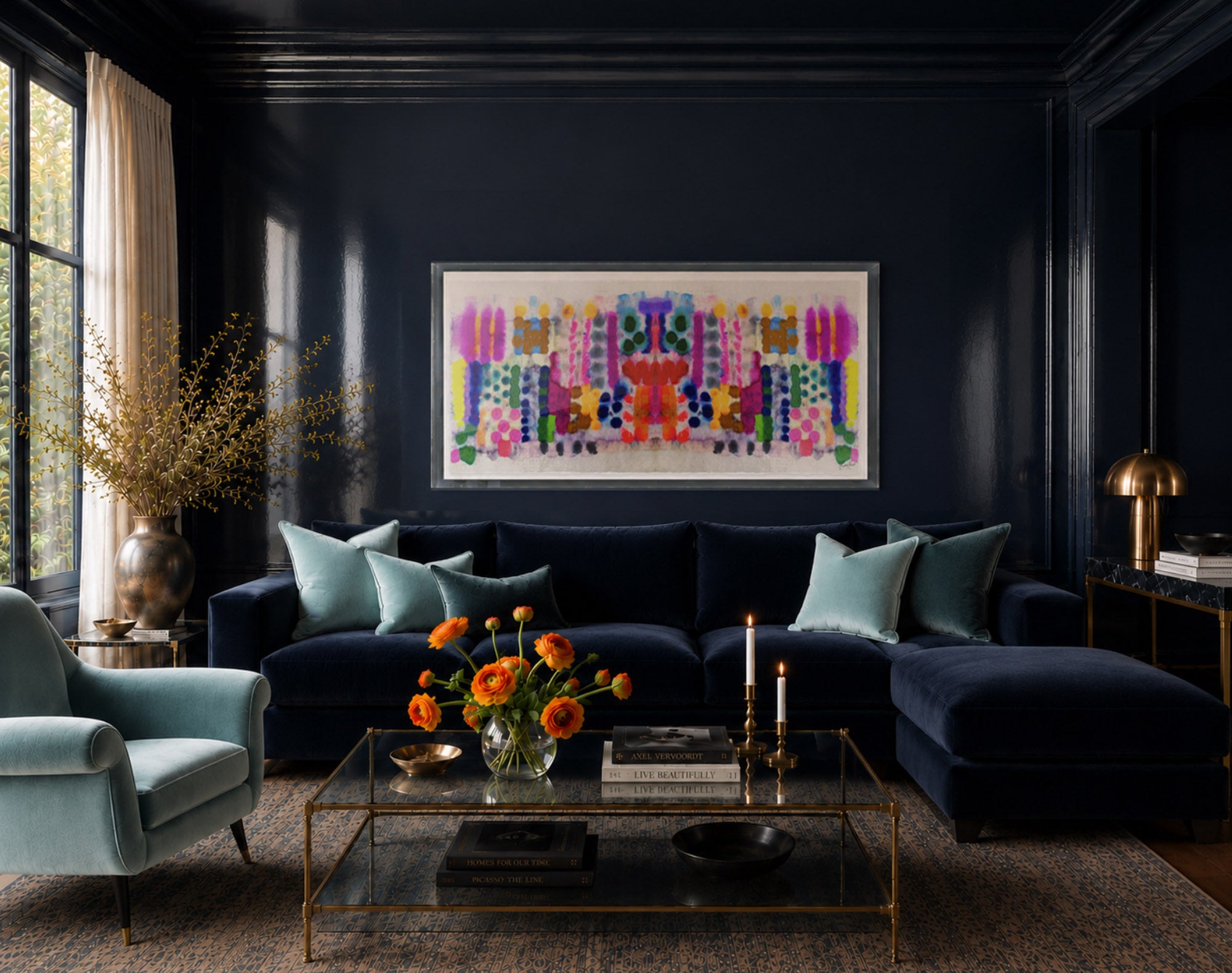 Color Tradition Framed Art Print