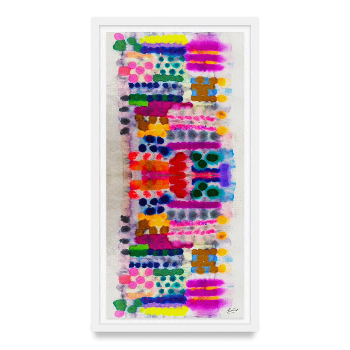 Color Tradition Framed Art Print