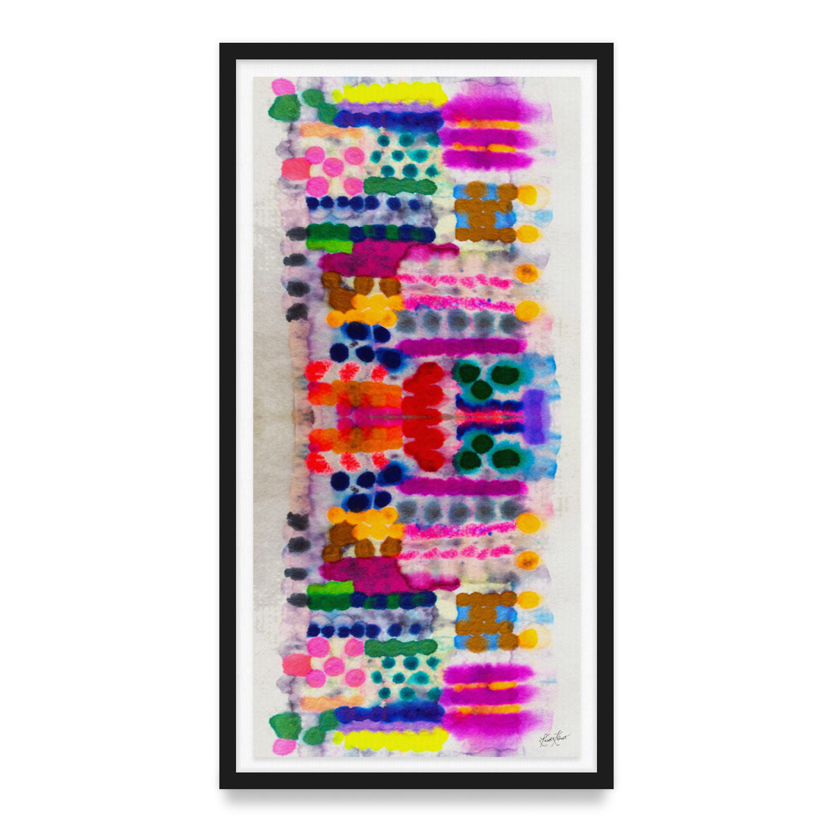 Color Tradition Framed Art Print