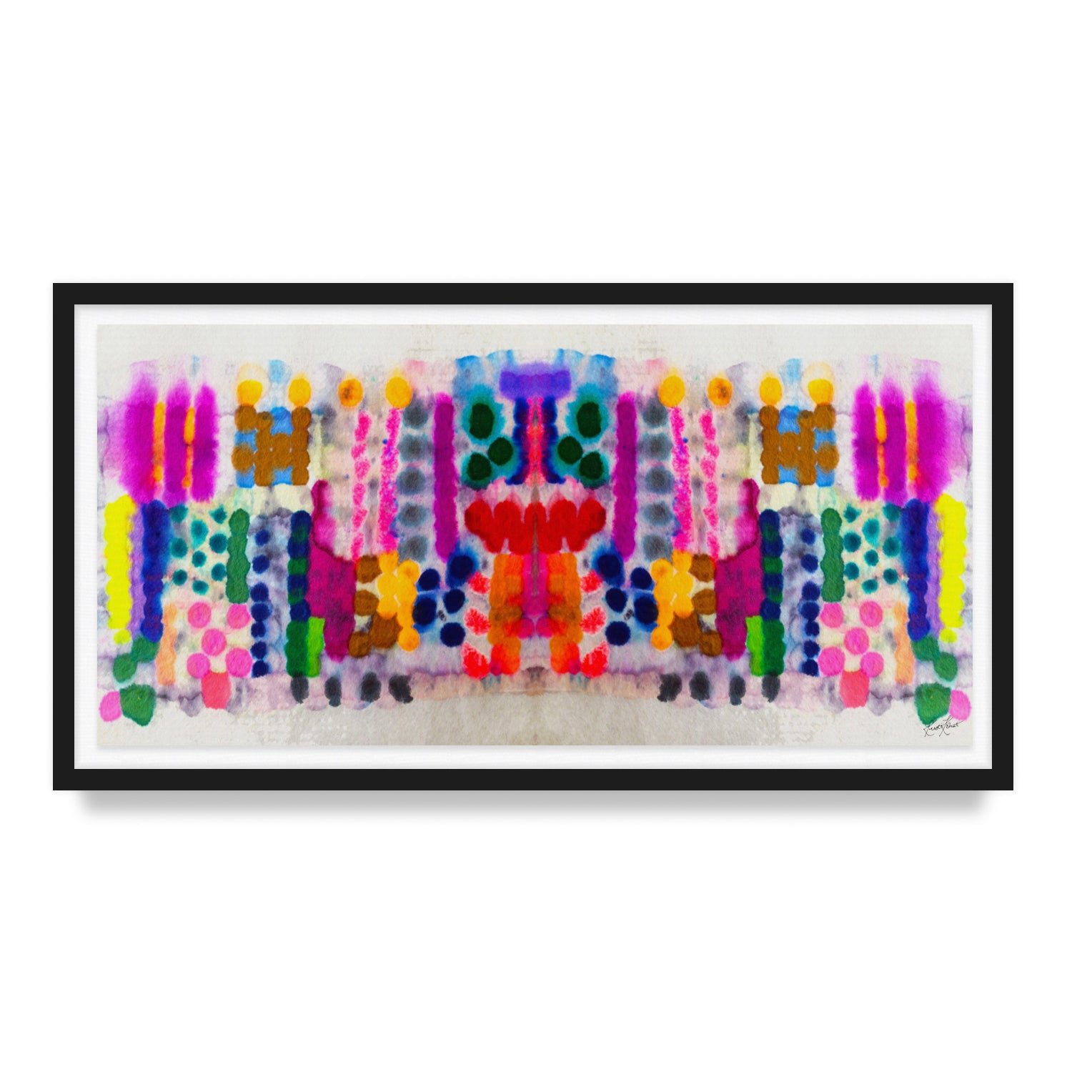 Color Tradition Framed Art Print