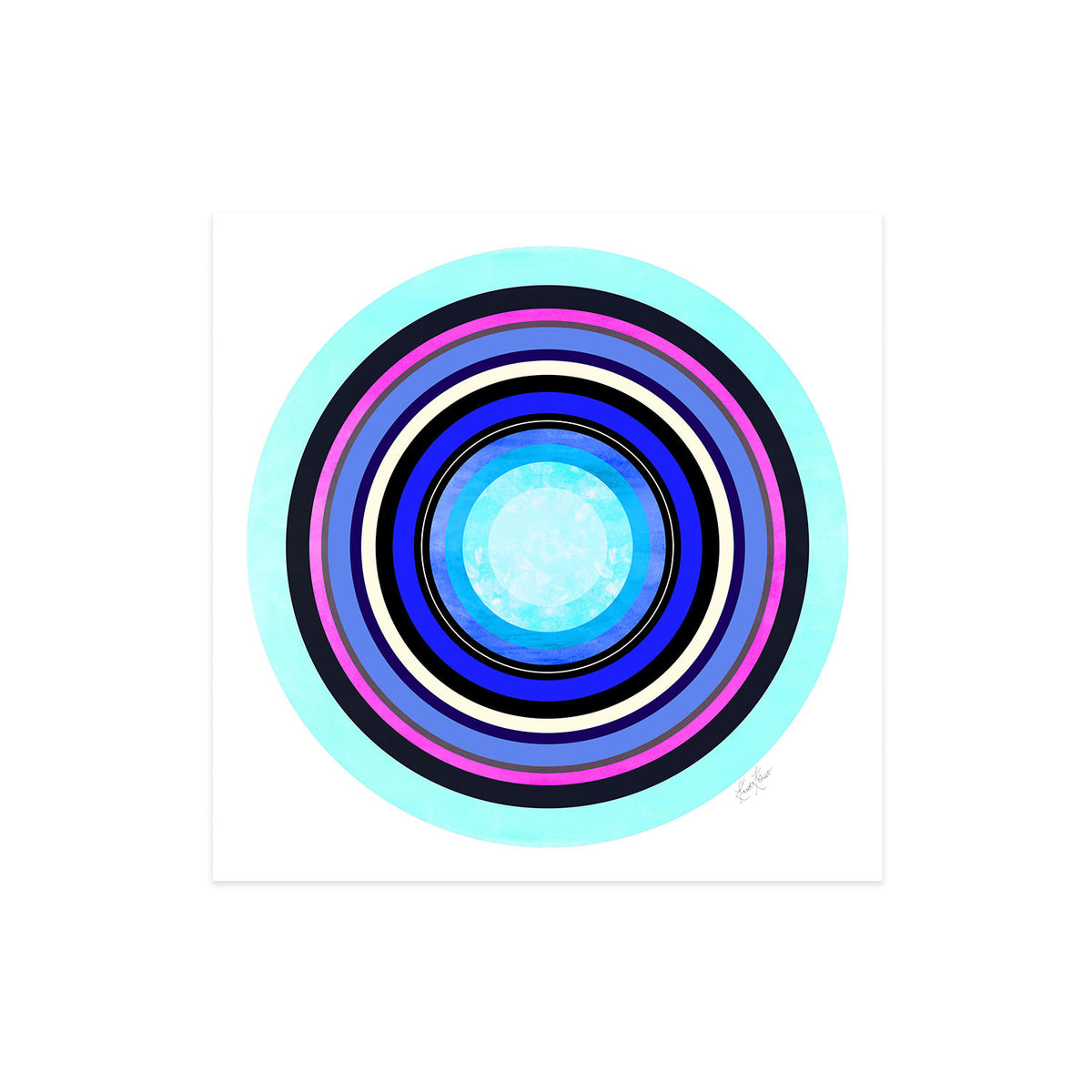 Chromatic Radiance 2 Framed Art Print