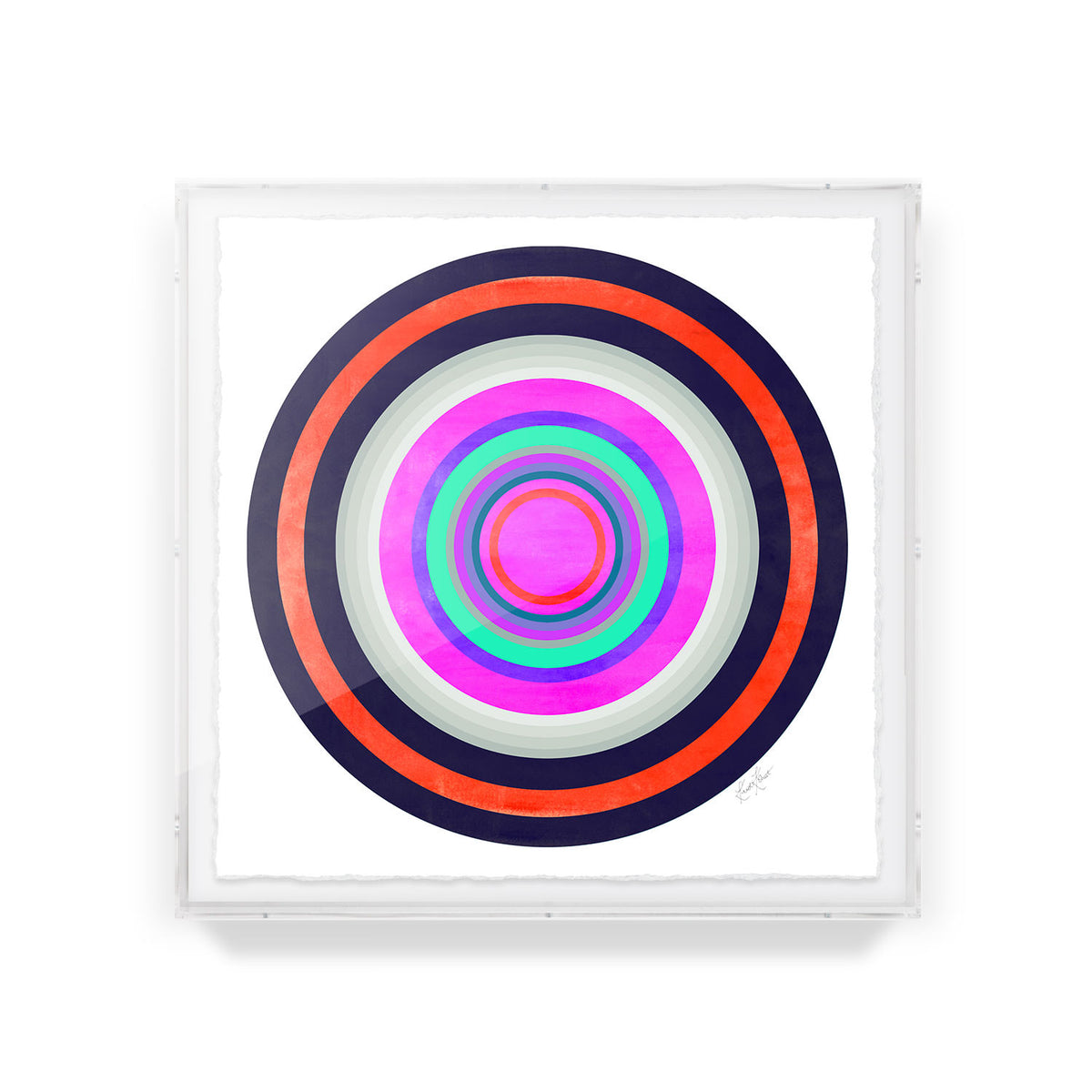 Chromatic Radiance 3 Framed Art Print