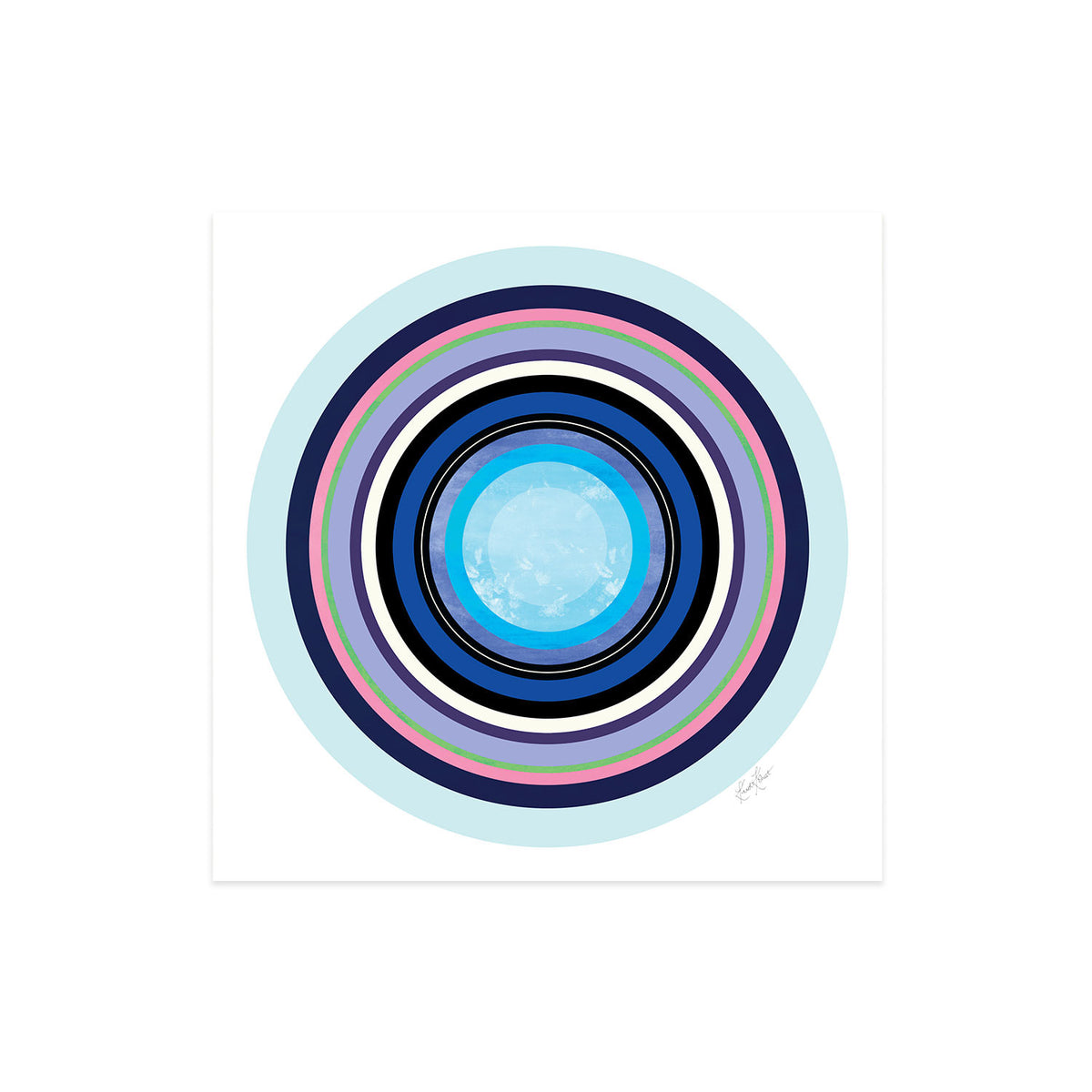 Chromatic Radiance 4 Framed Art Print