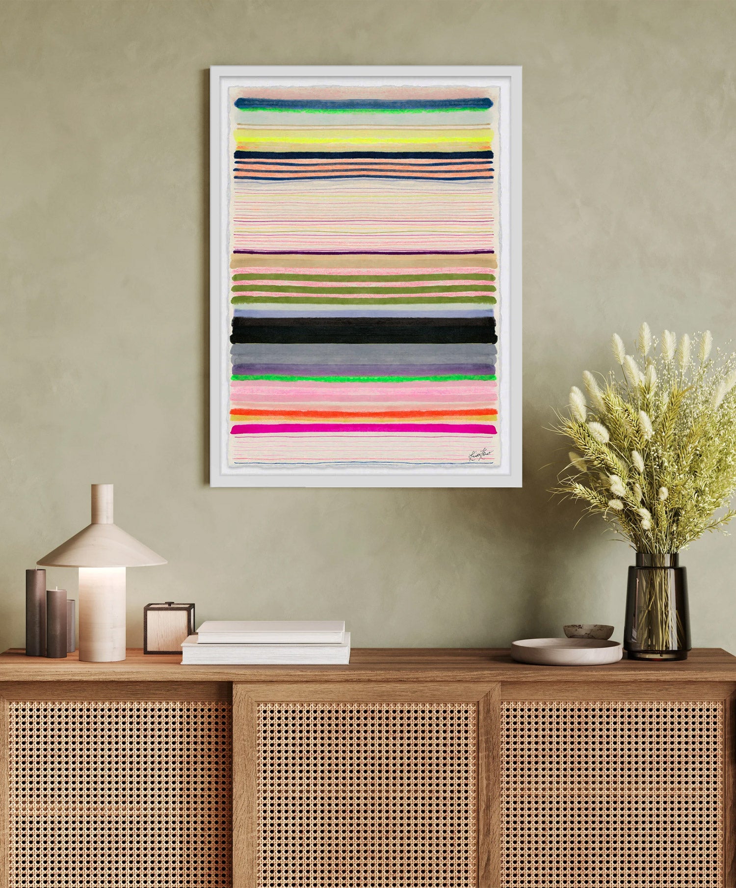 Chromatic Symphony #7 Framed Art Print