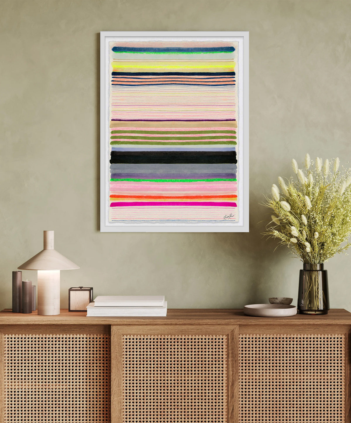 Chromatic Symphony #7 Framed Art Print