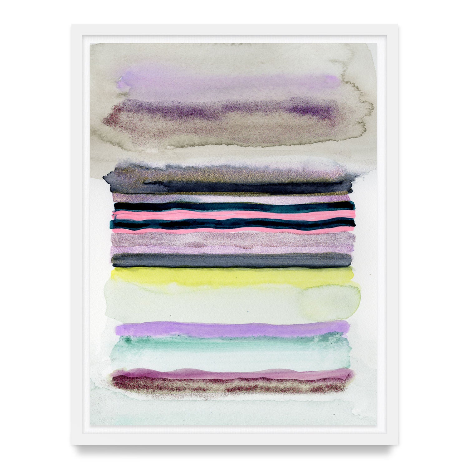Opalite Dawn Framed Art Print