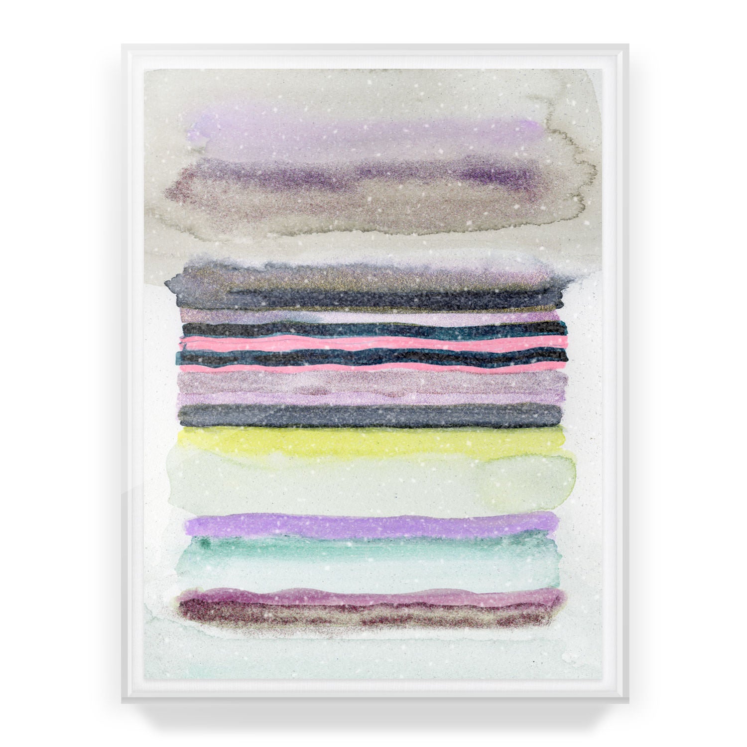 Opalite Dusk Embellished Print