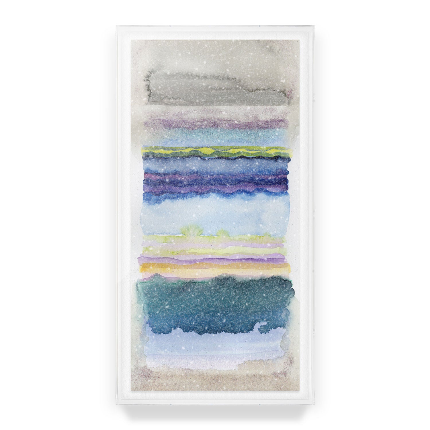 Opalite Dusk 2 Embellished Print