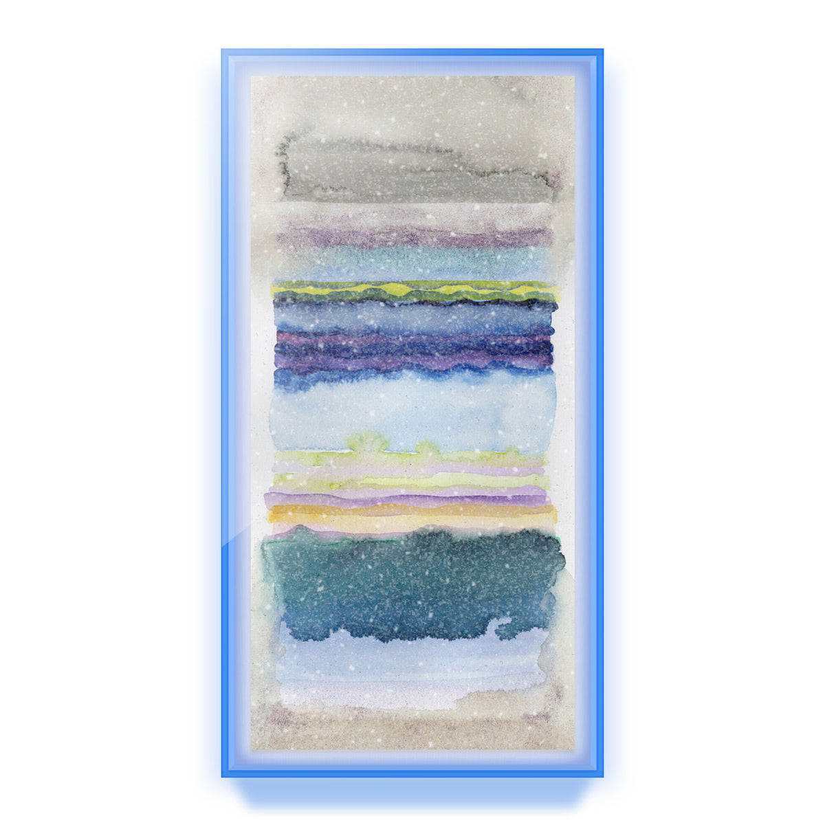 Opalite Dusk 2 Embellished Print
