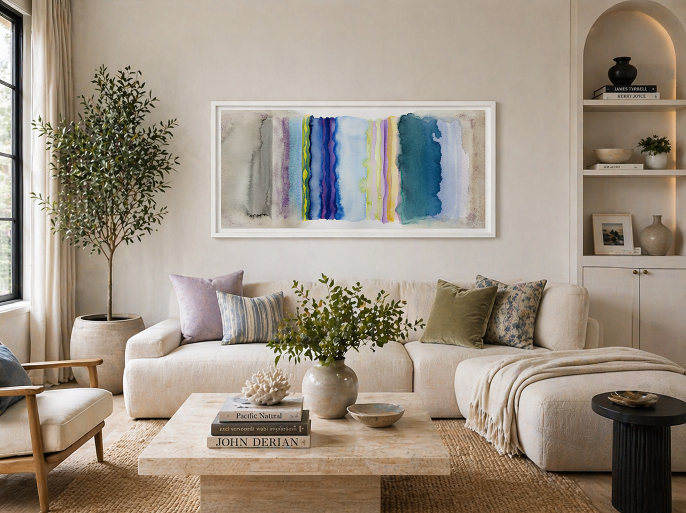 Opalite Dusk #2 Framed Art Print