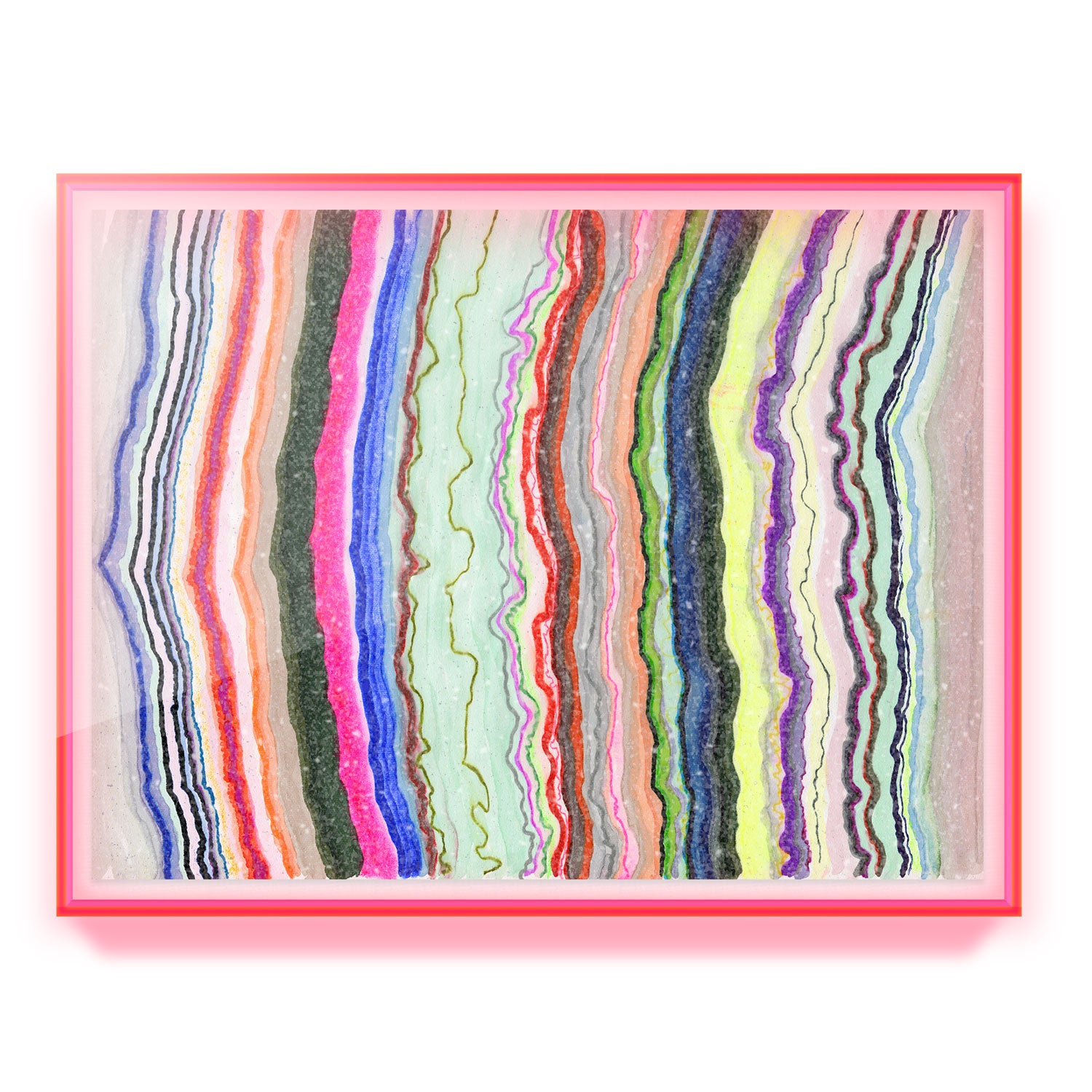 Pursuit of Happiness Embellished Print