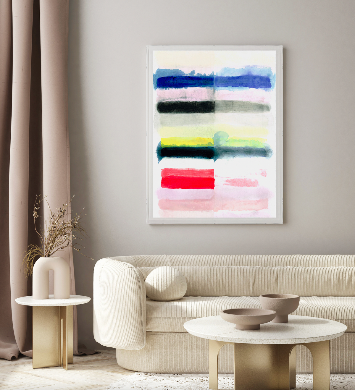 Summer Breeze Framed Art Print
