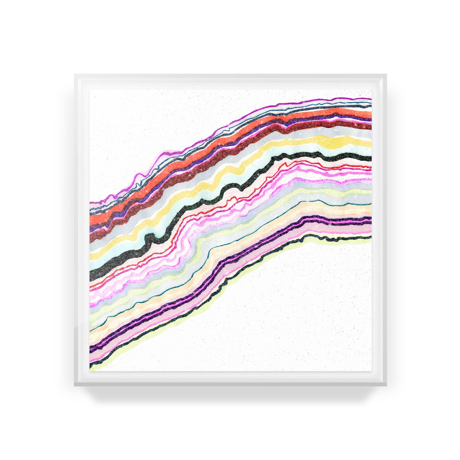 Symphonic Atlas Rainbow #3 Embellished Print