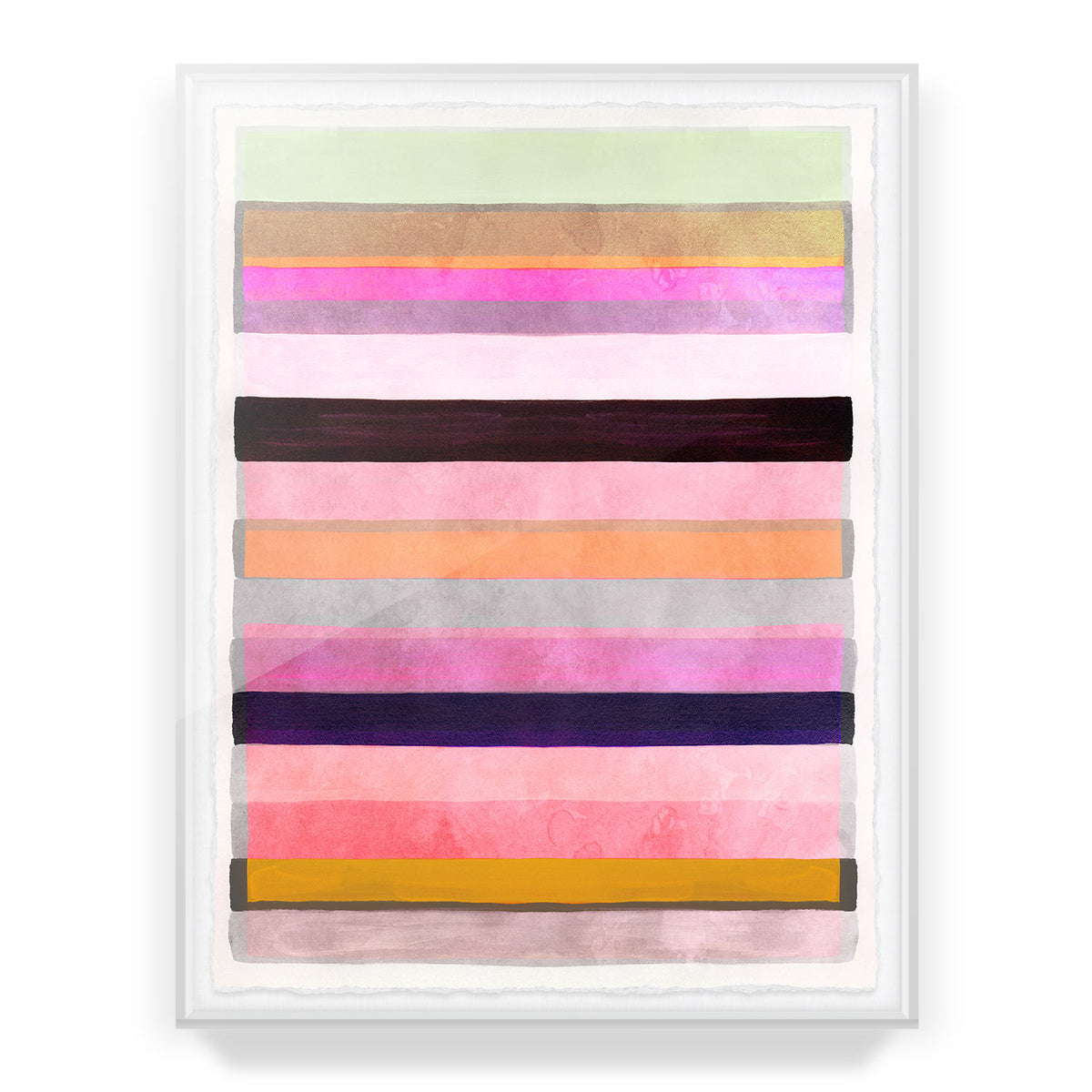 Light Shines Through the Cracks #2 Framed Art Print