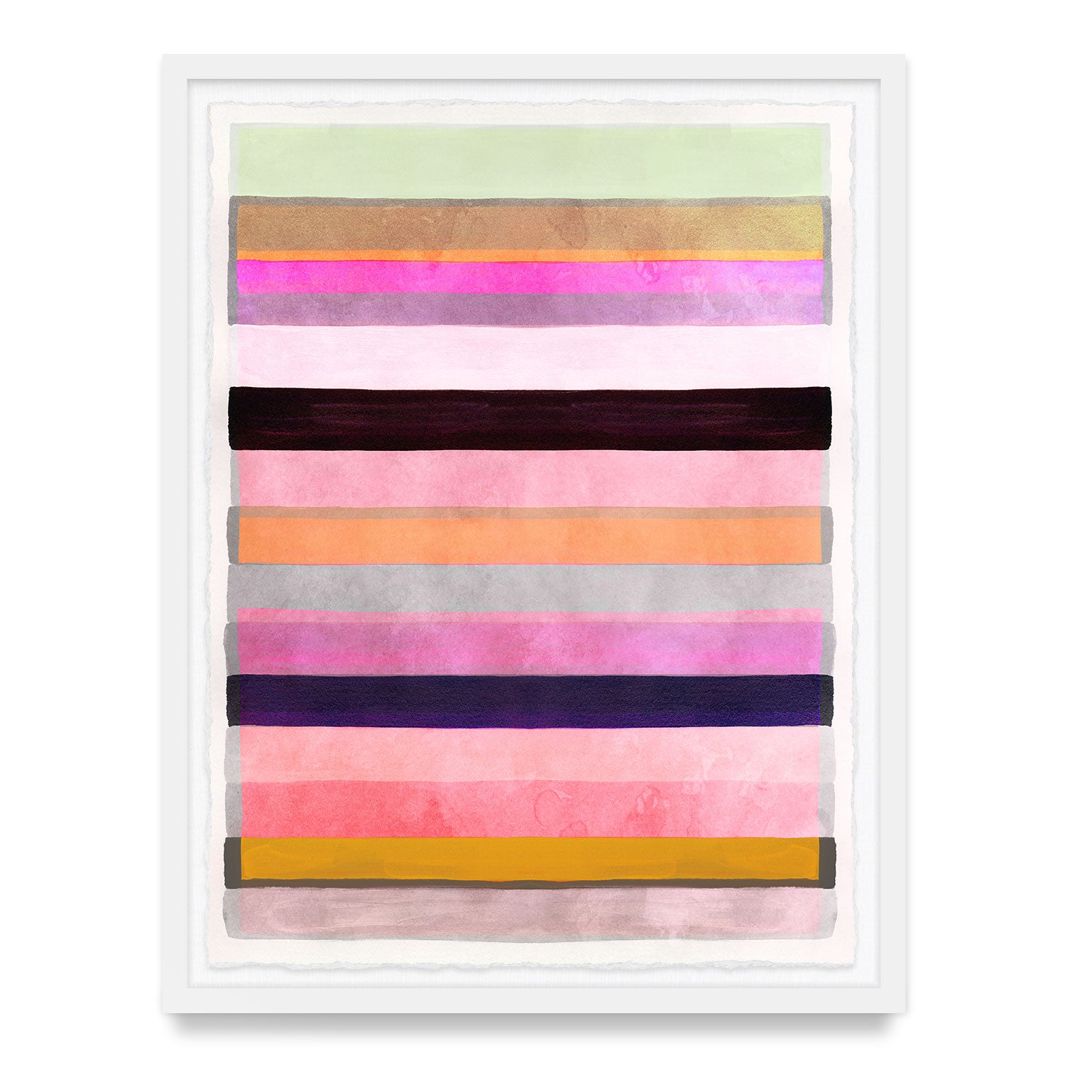 Light Shines Through the Cracks #2 Framed Art Print