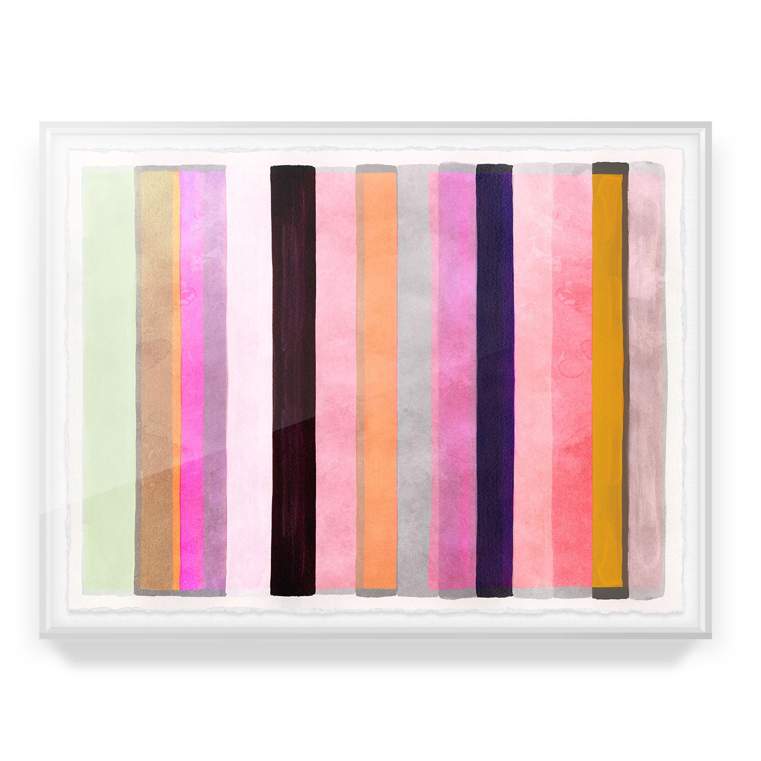 Light Shines Through the Cracks #2 Framed Art Print