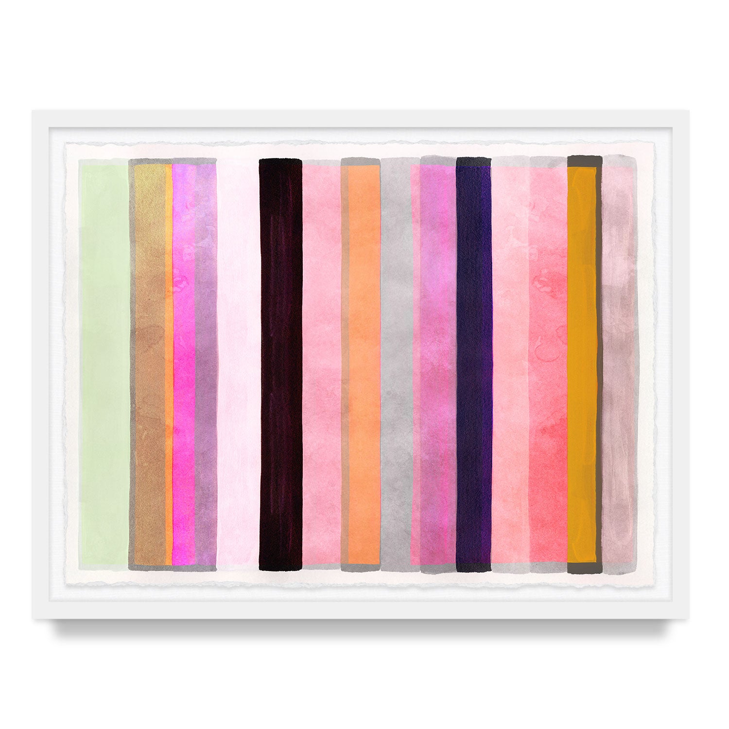 Light Shines Through the Cracks #2 Framed Art Print