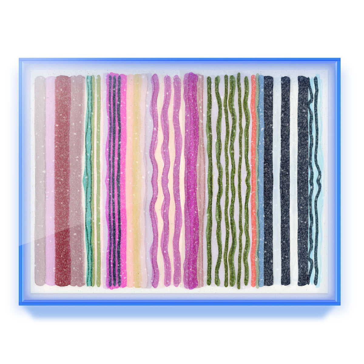 Chromatic Beat #3 Embellished Print