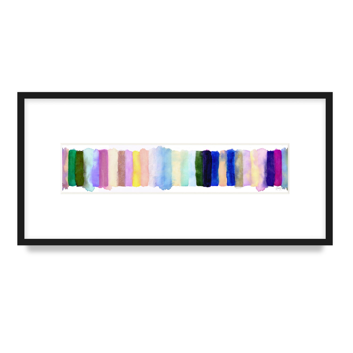 Radiant Vibes Framed Art Print