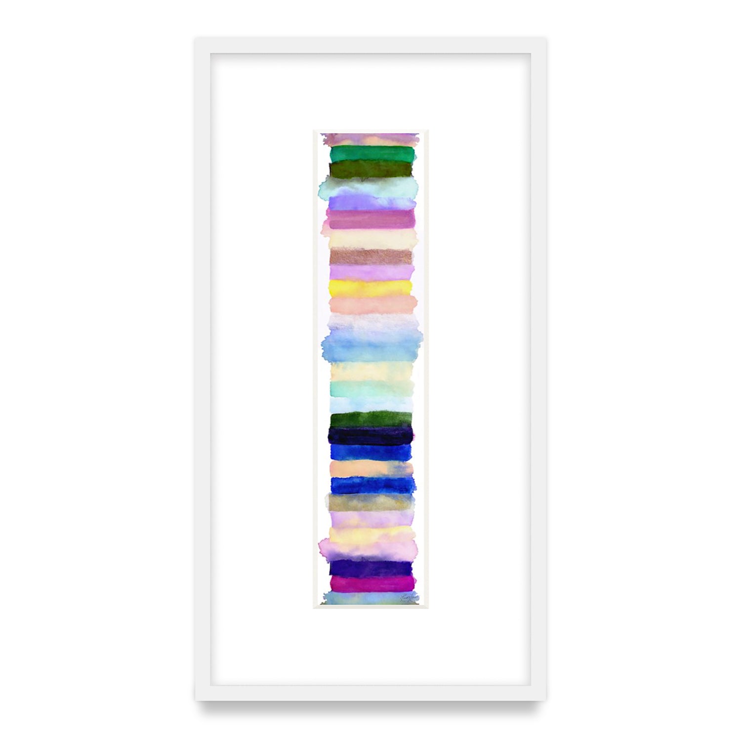 Radiant Vibes Framed Art Print