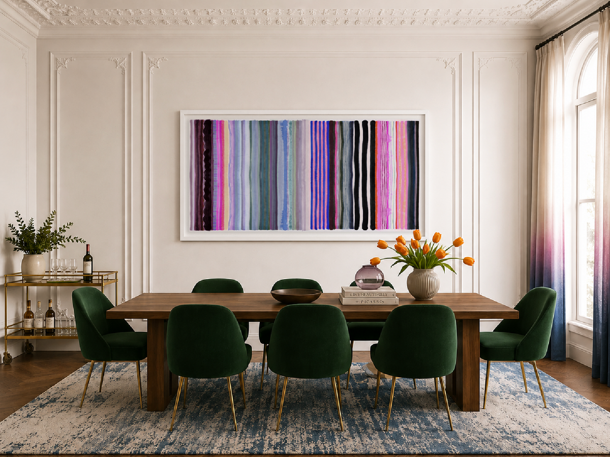 Chromatic Symphony 3 #2 Framed Art Print