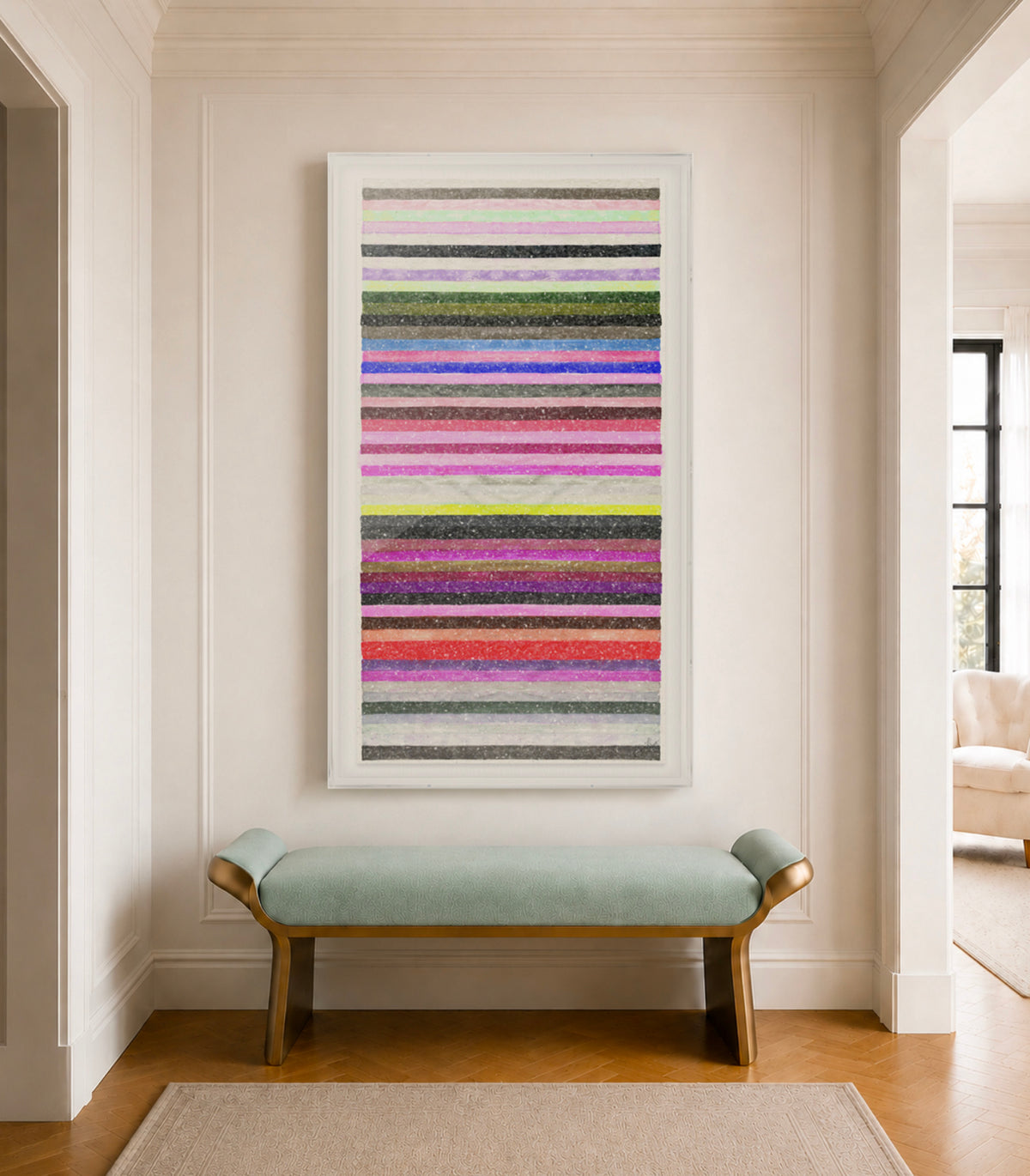 Chromatic Harmony #25 Embellished Print
