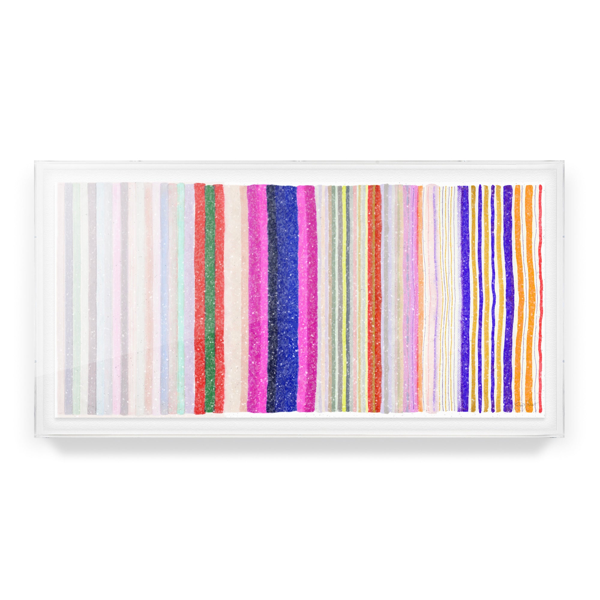 Rainbow Bliss Embellished Print