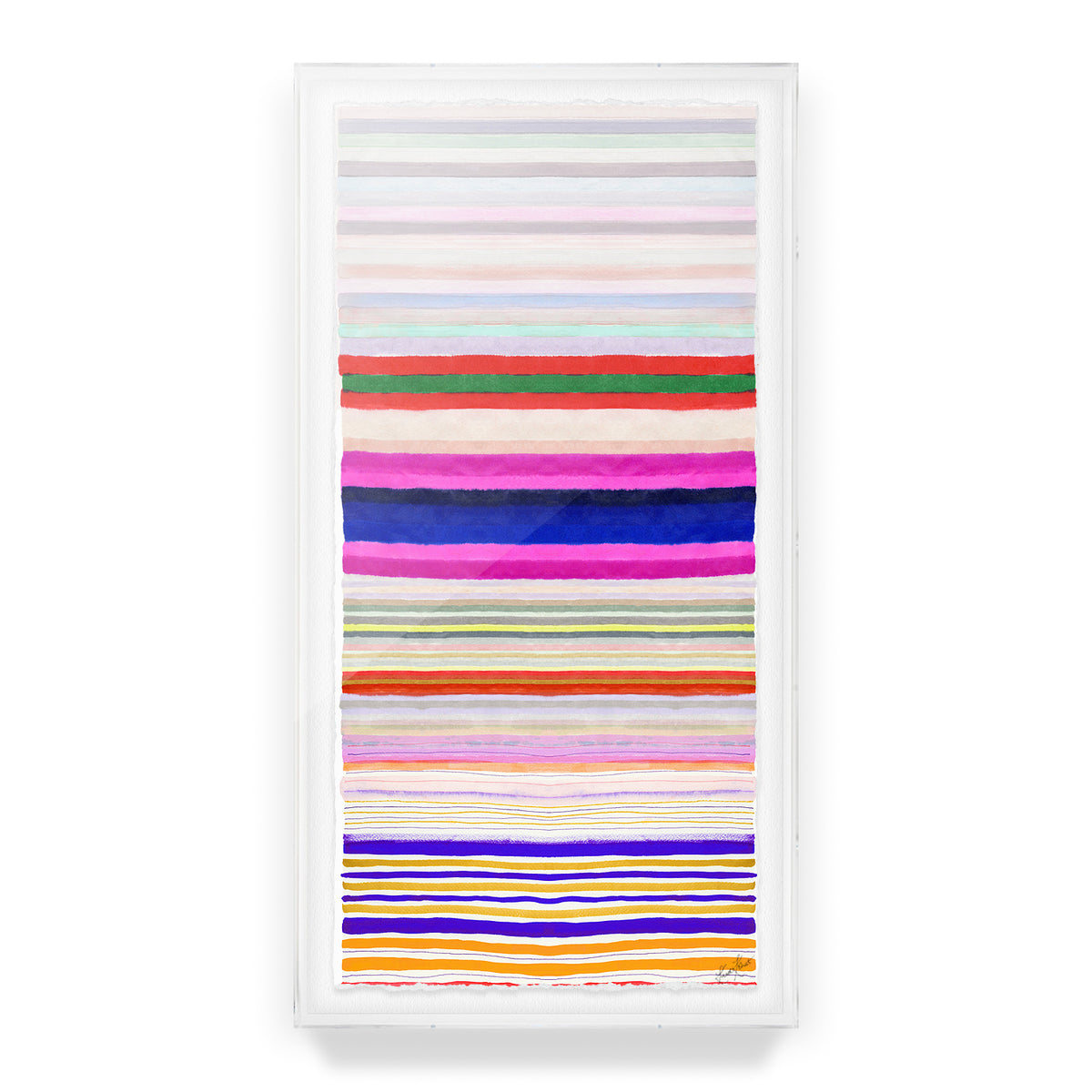Rainbow Bliss Framed Fine Art Print