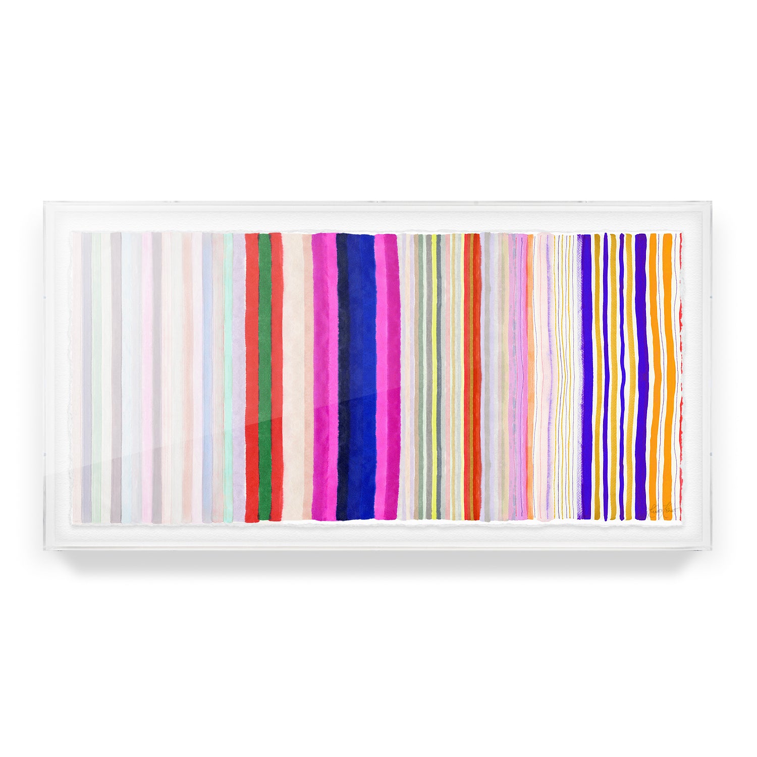 Rainbow Bliss Framed Fine Art Print