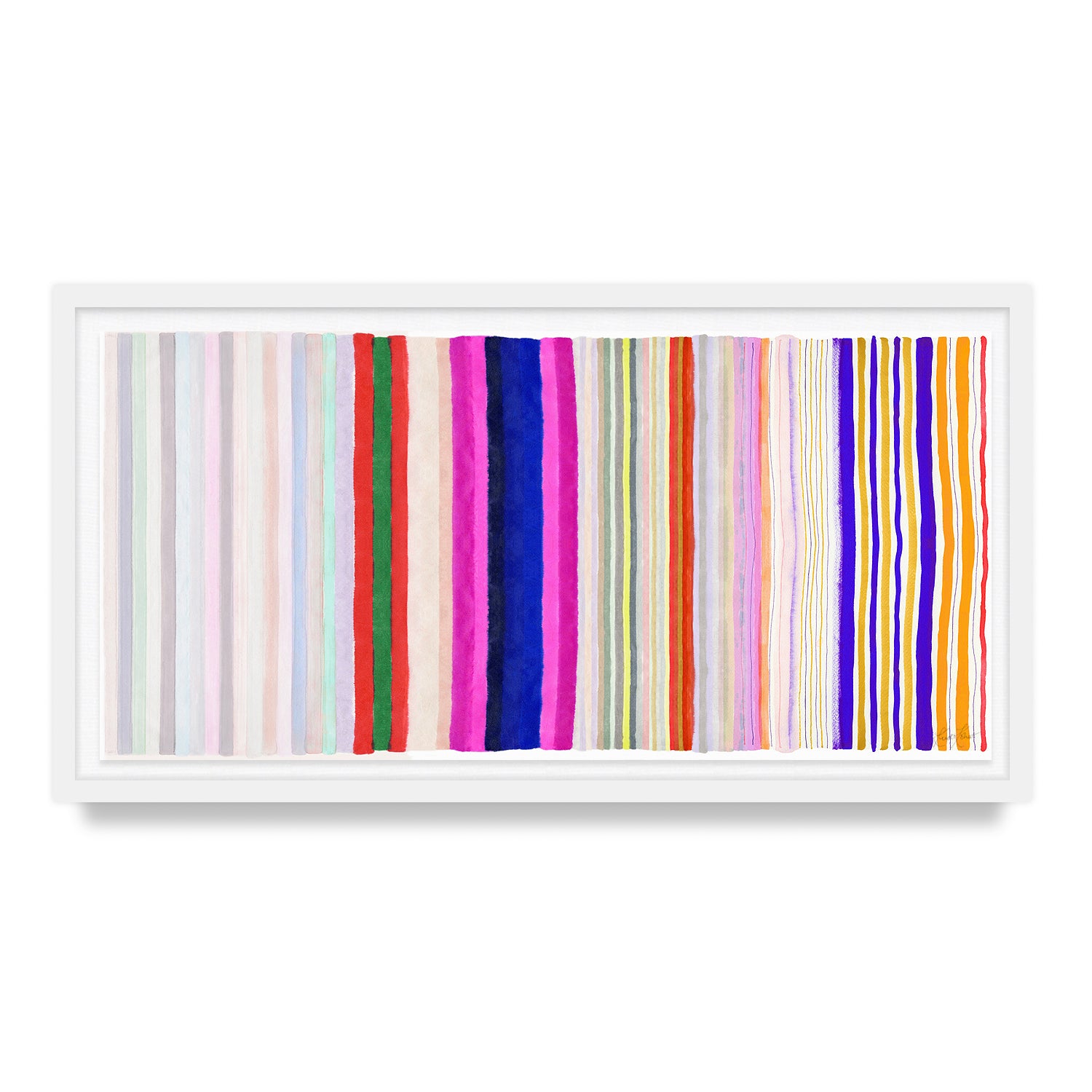 Rainbow Bliss Framed Fine Art Print