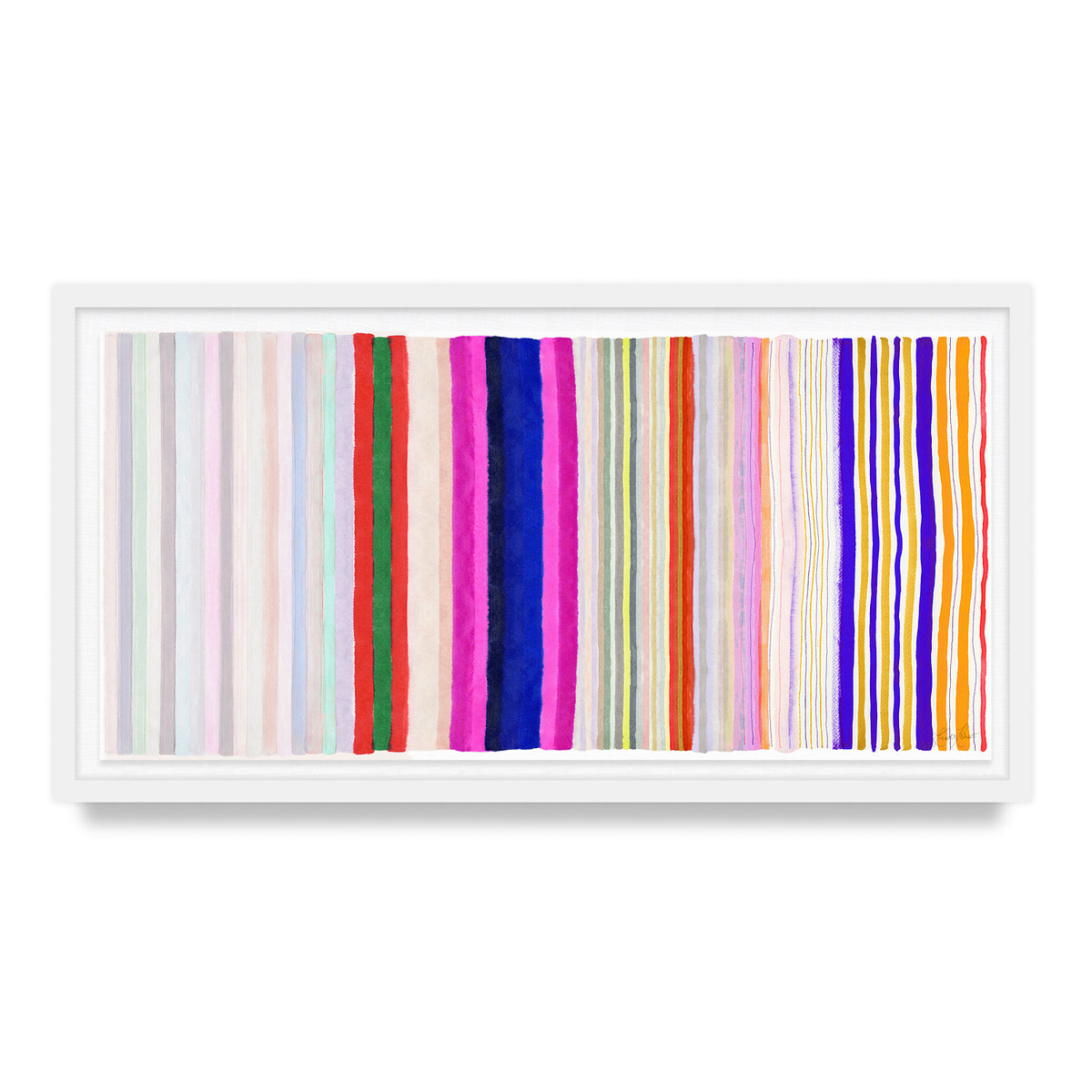 Rainbow Bliss Framed Fine Art Print