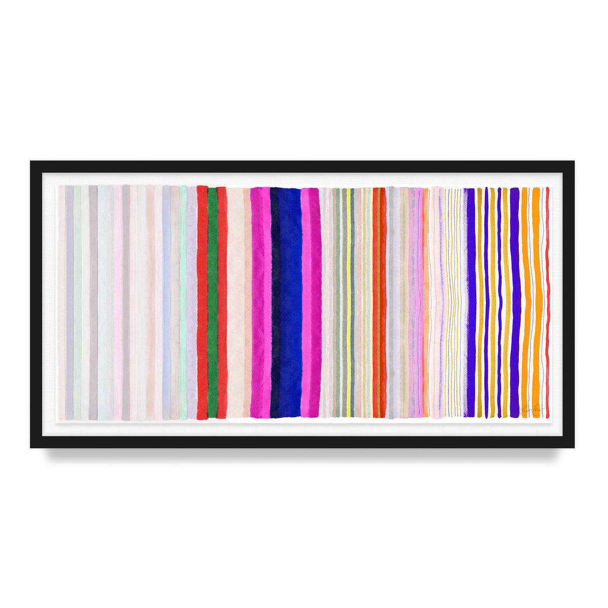 Rainbow Bliss Framed Fine Art Print