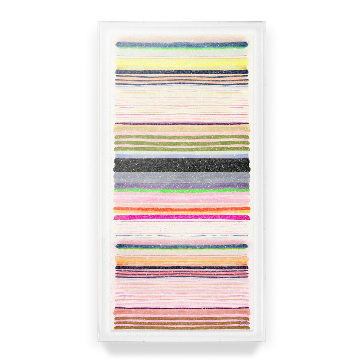Chromatic Symphony #7 Embellished Print