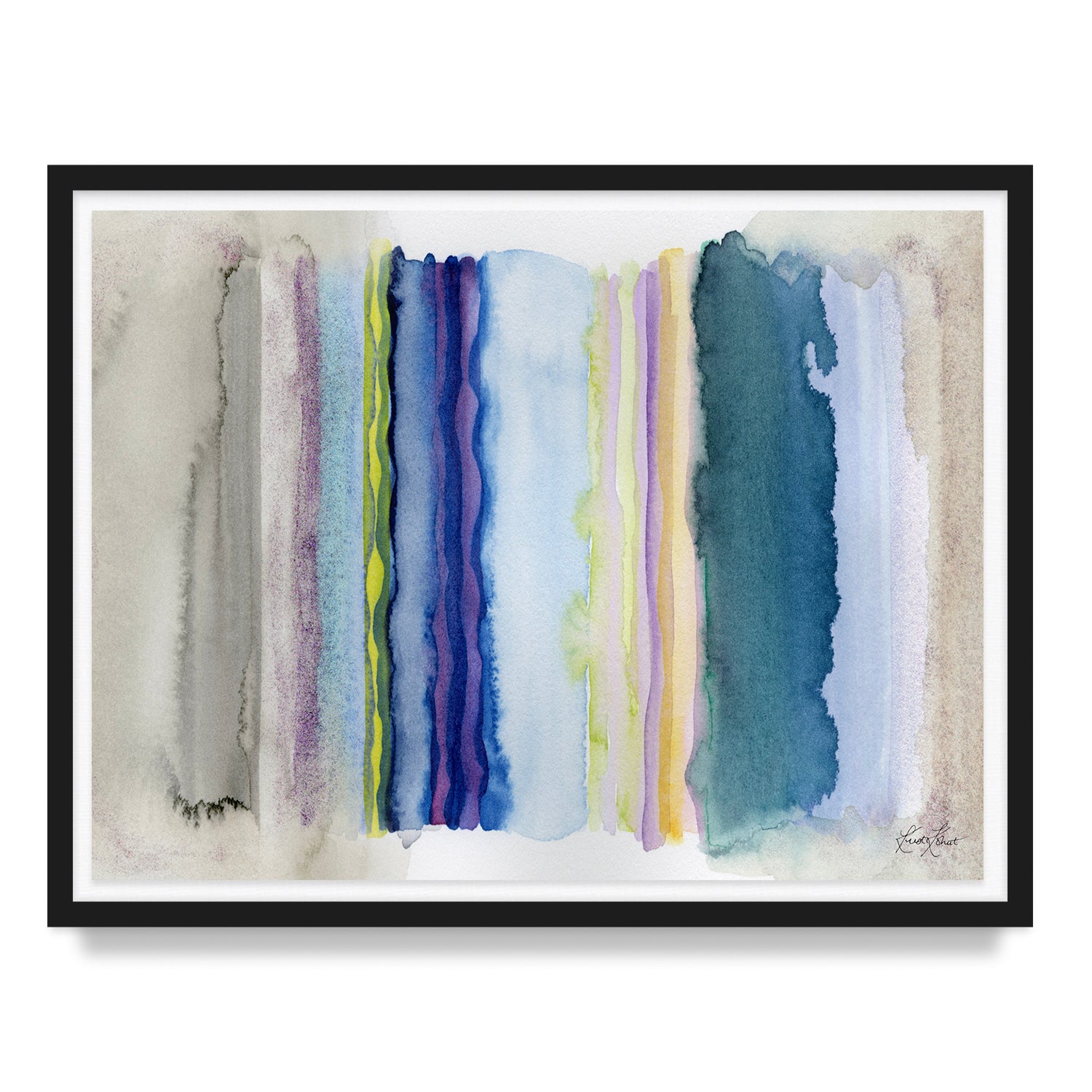 Opalite Dusk Framed Art Print