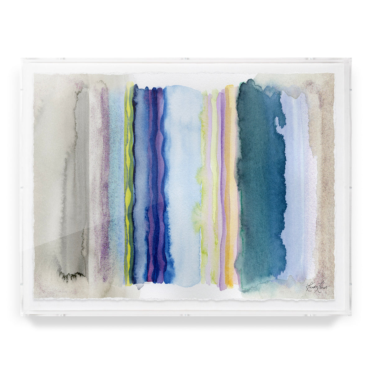Opalite Dusk Framed Art Print