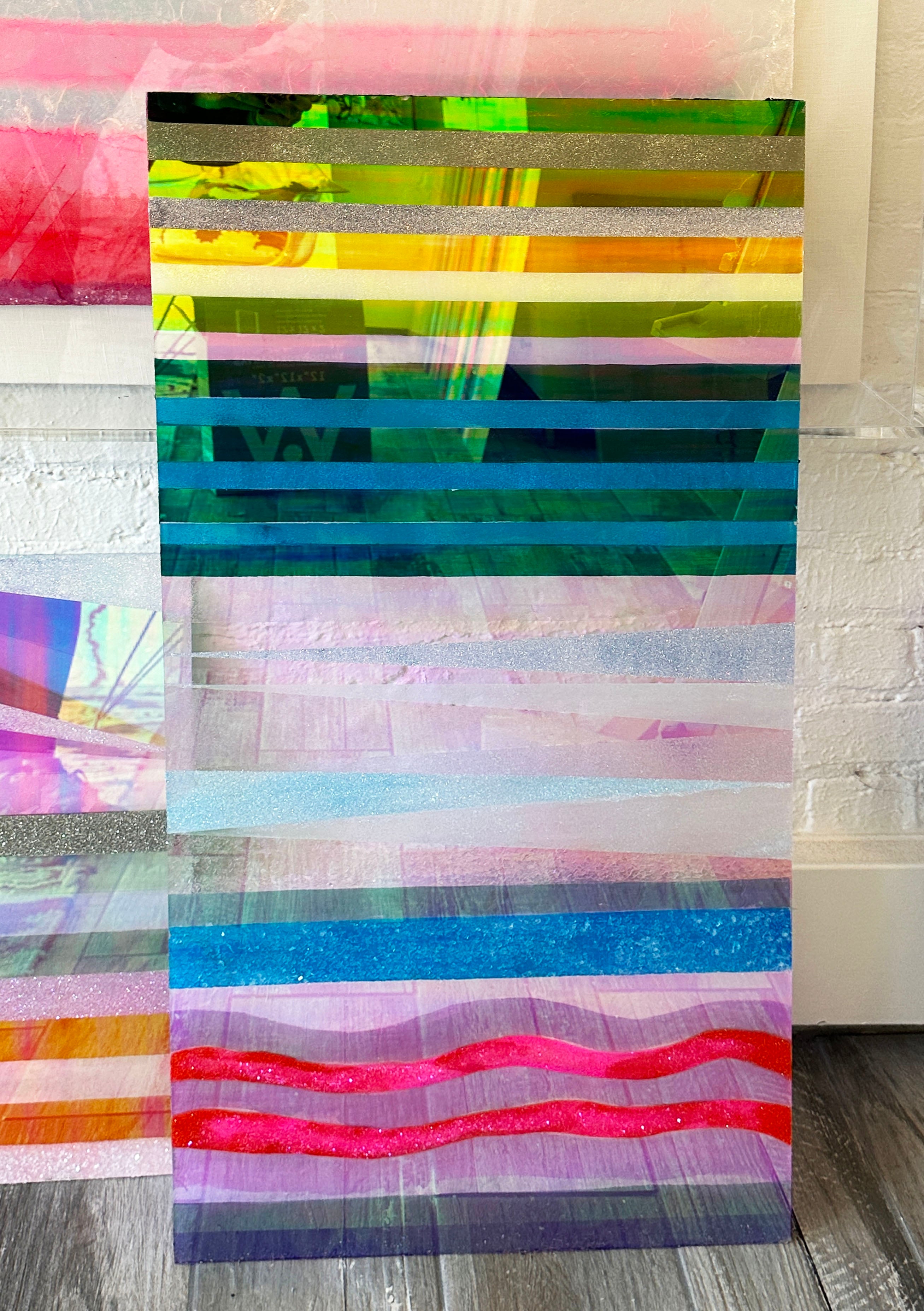 Chromatic Stripe #49 - Original Artwork | Original Art by artist Kristi Kohut