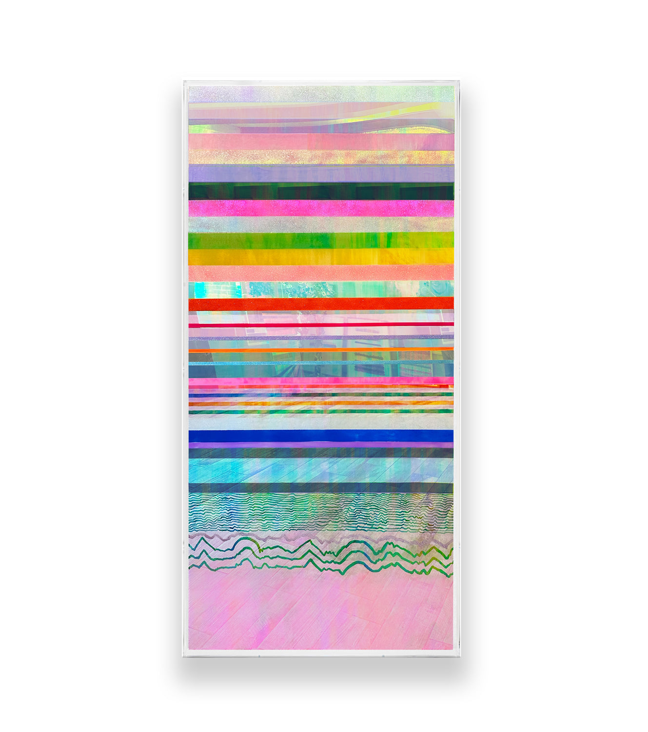 Chromatic Stripe #45 - Original Artwork | Original Art by artist Kristi Kohut