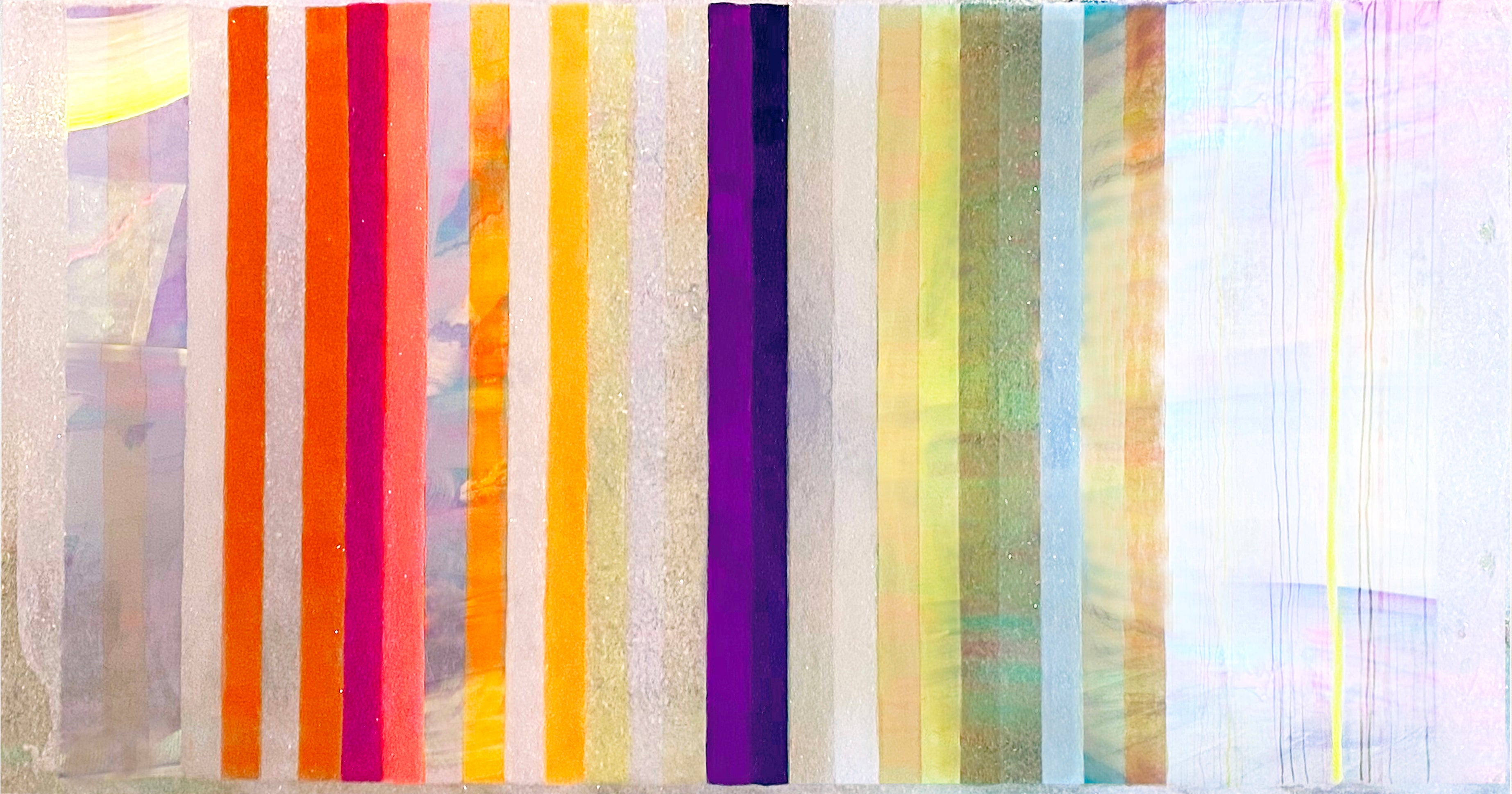 Chromatic Stripe #10 - Original Artwork | Original Art by artist Kristi Kohut