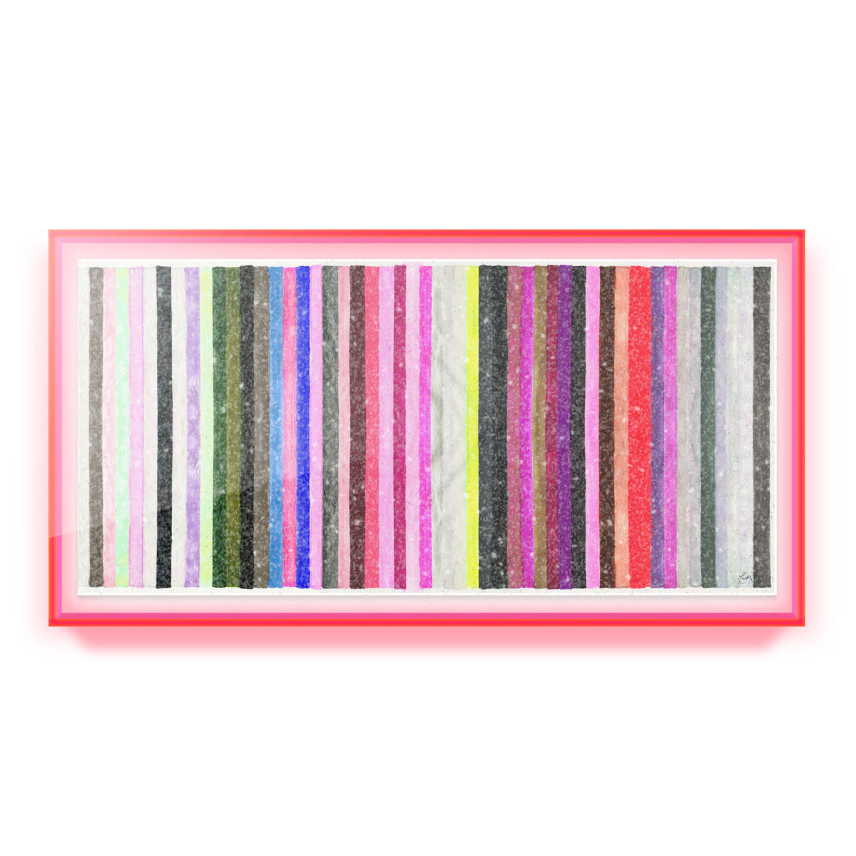 Chromatic Harmony #25 Embellished Print