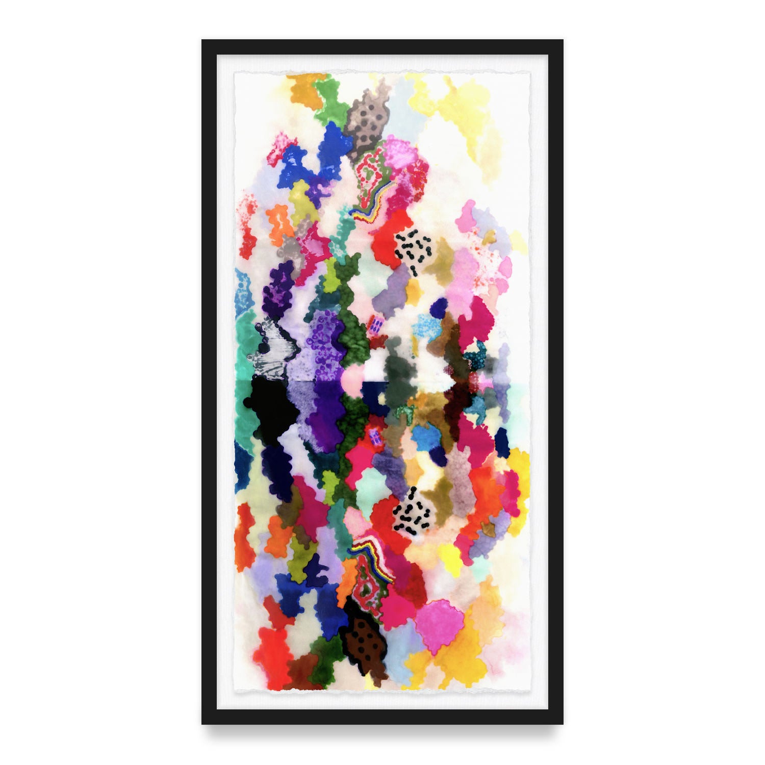 Colorful World Framed Art Print