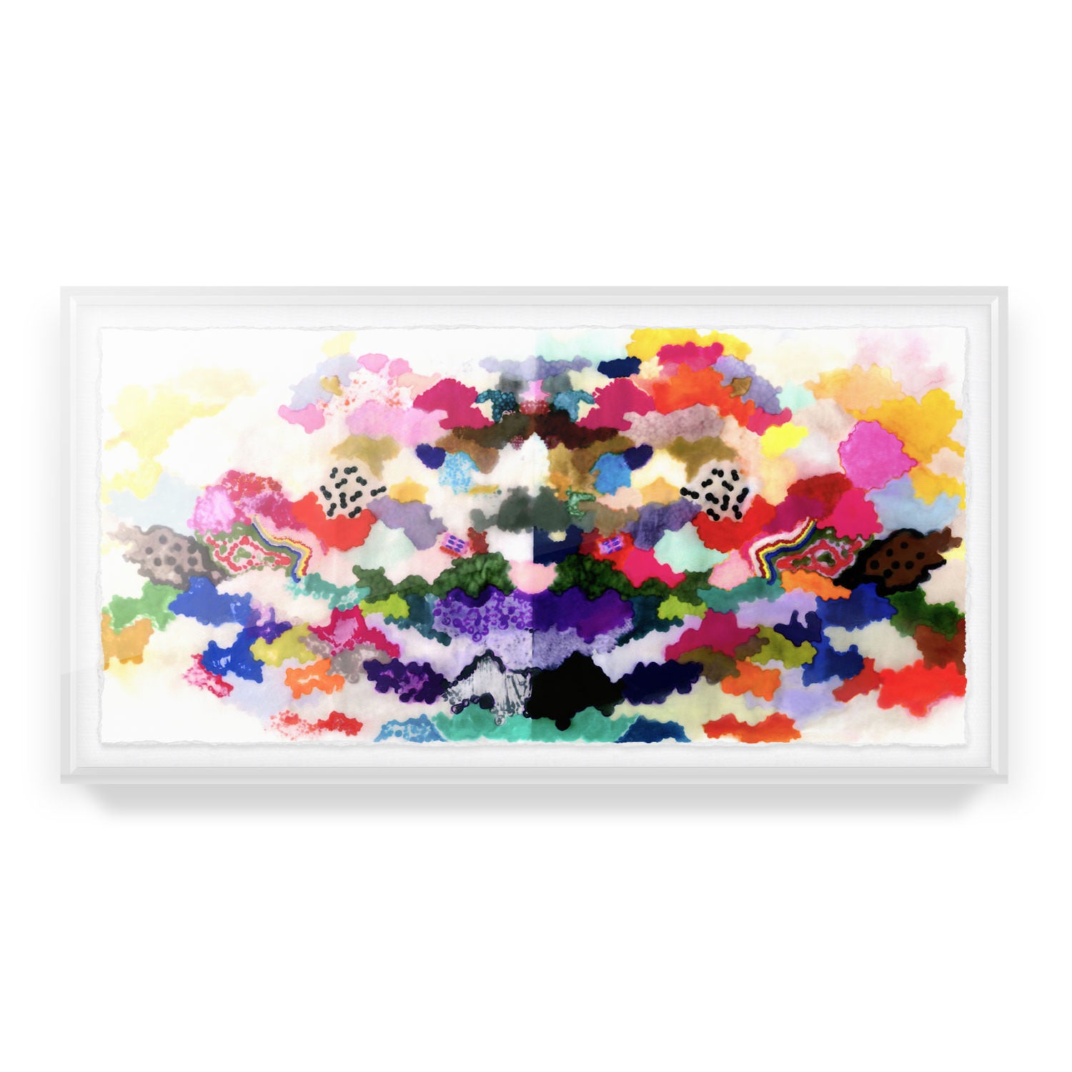 Colorful World Framed Art Print