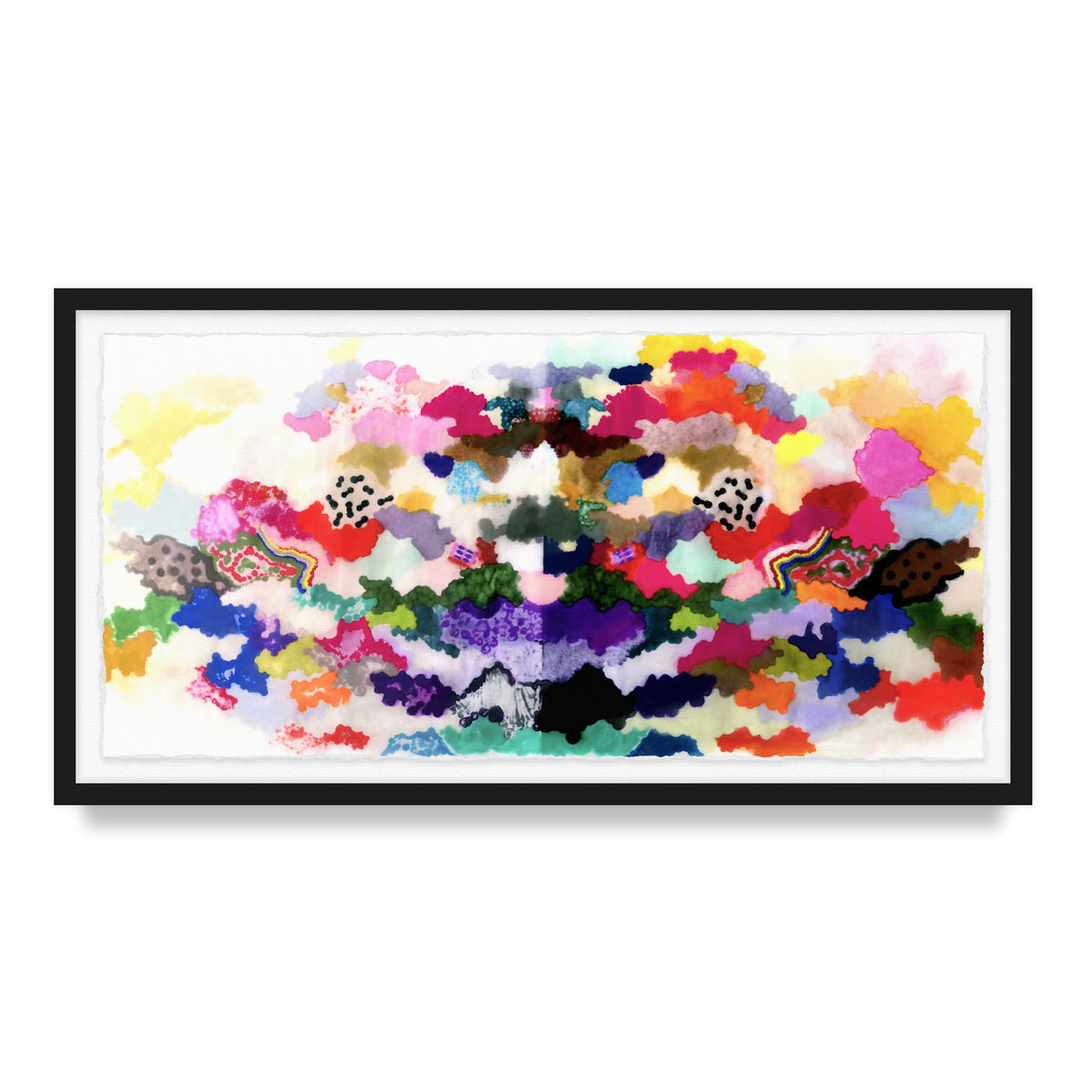 Colorful World Framed Art Print