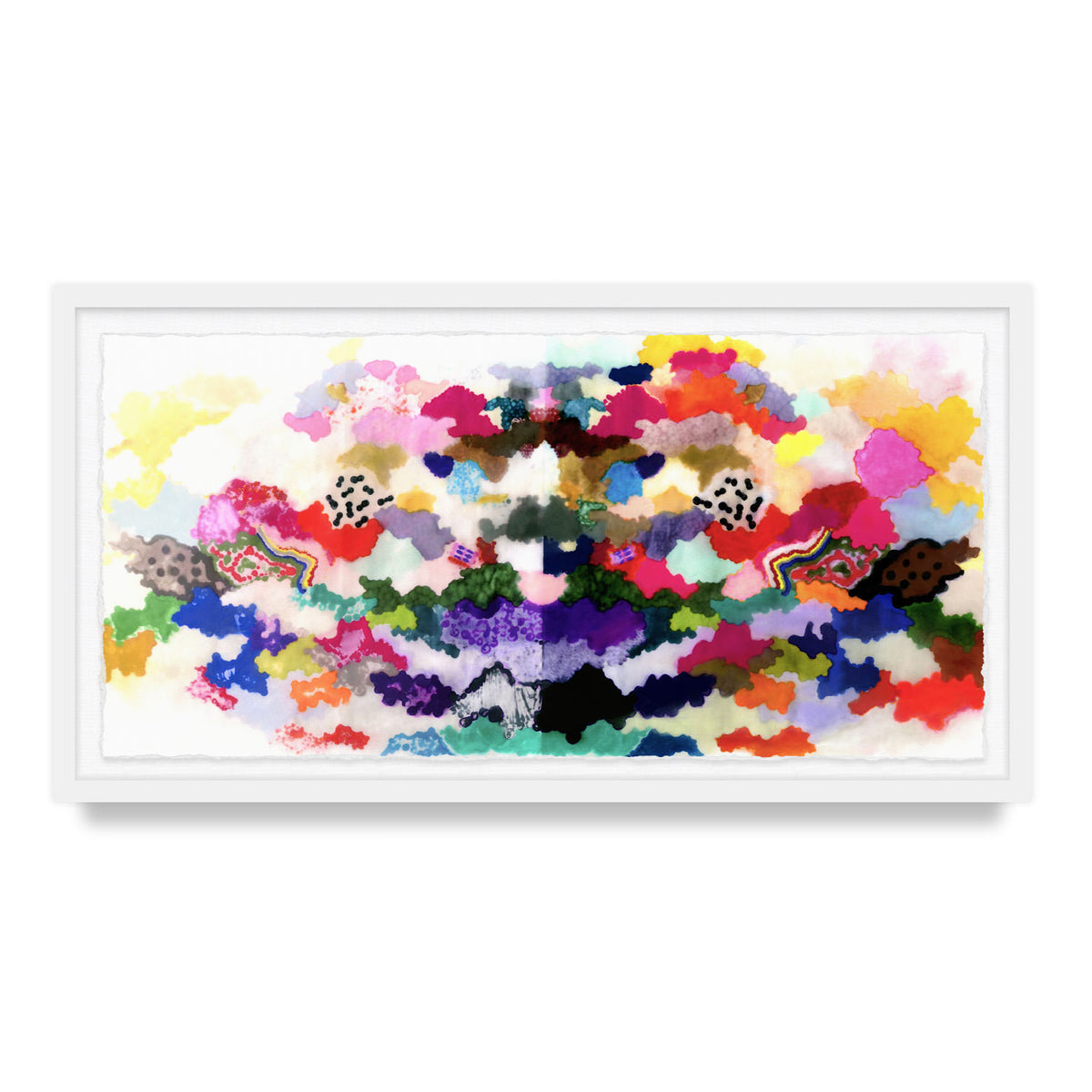 Colorful World Framed Art Print