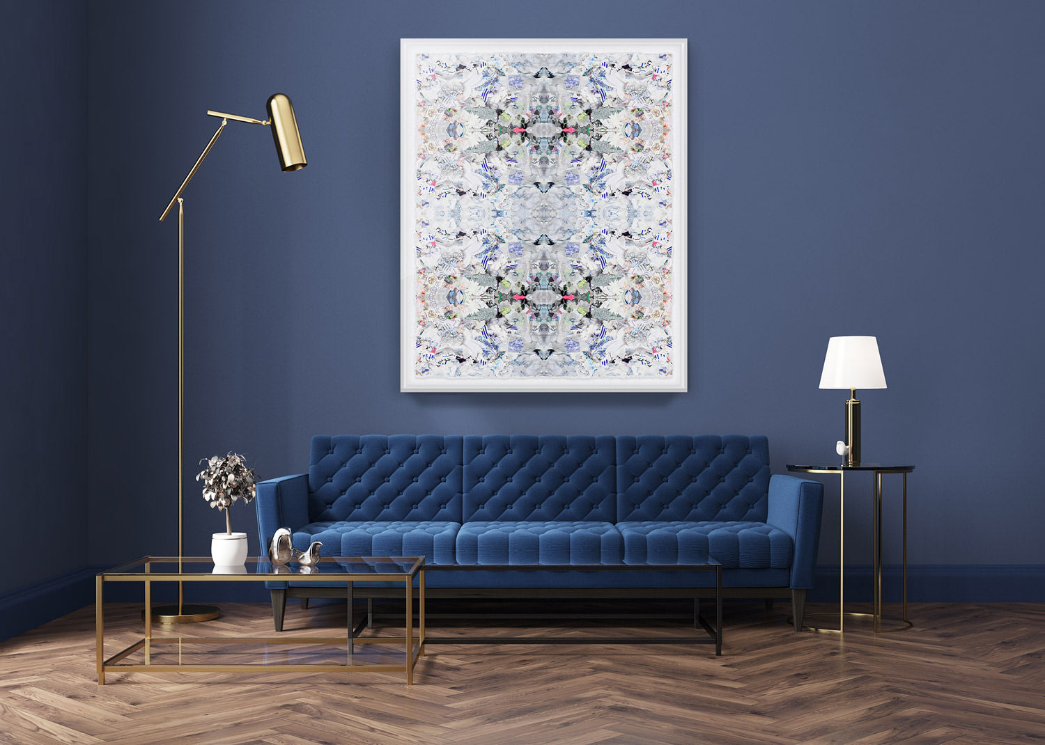 Ever Wonder What's Behind the Curtain Framed Art Print