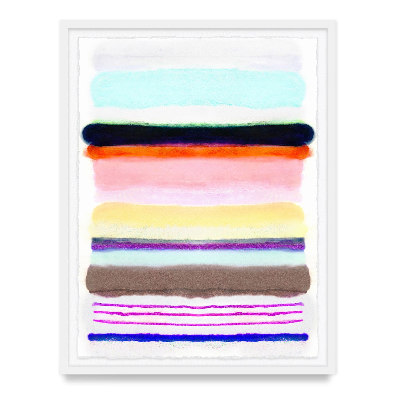 Candy Coated Framed Art Print