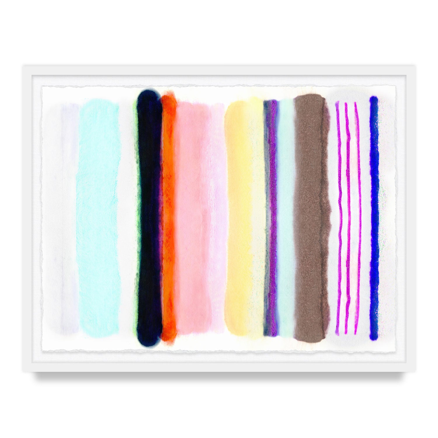 Candy Coated Framed Art Print