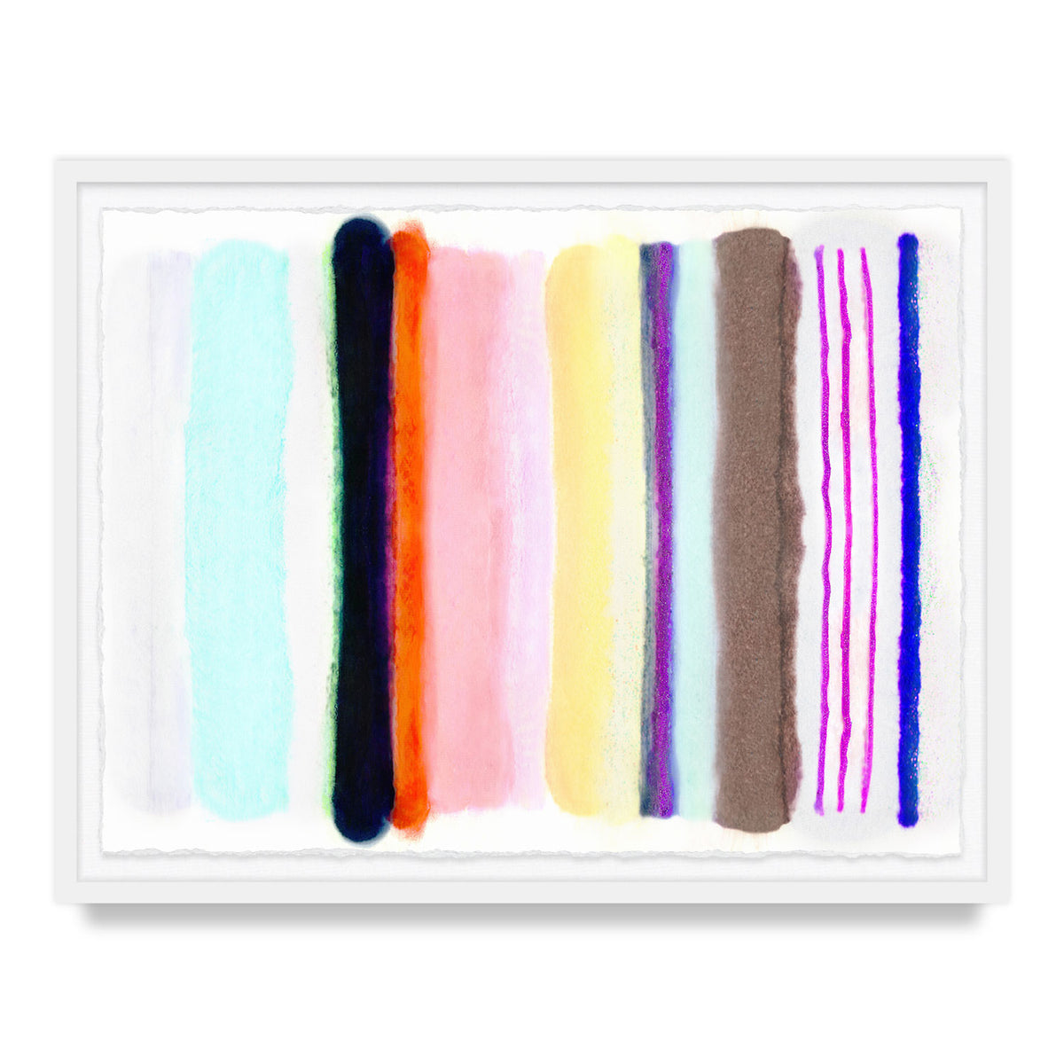 Candy Coated Framed Art Print
