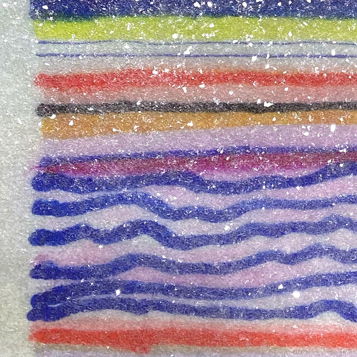 Chromatic Beat #2 Embellished Print