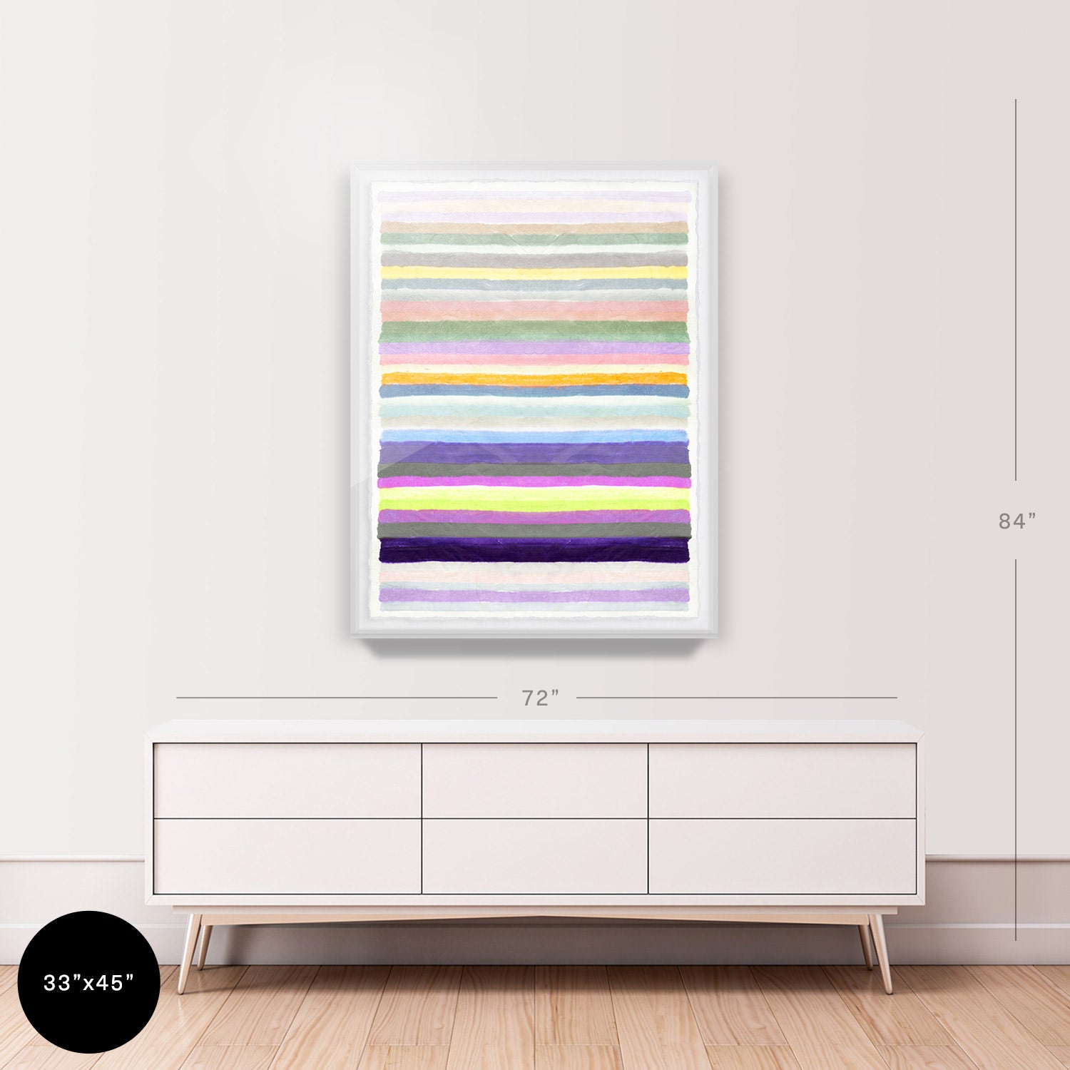 Chromatic Harmony #11 Embellished Print
