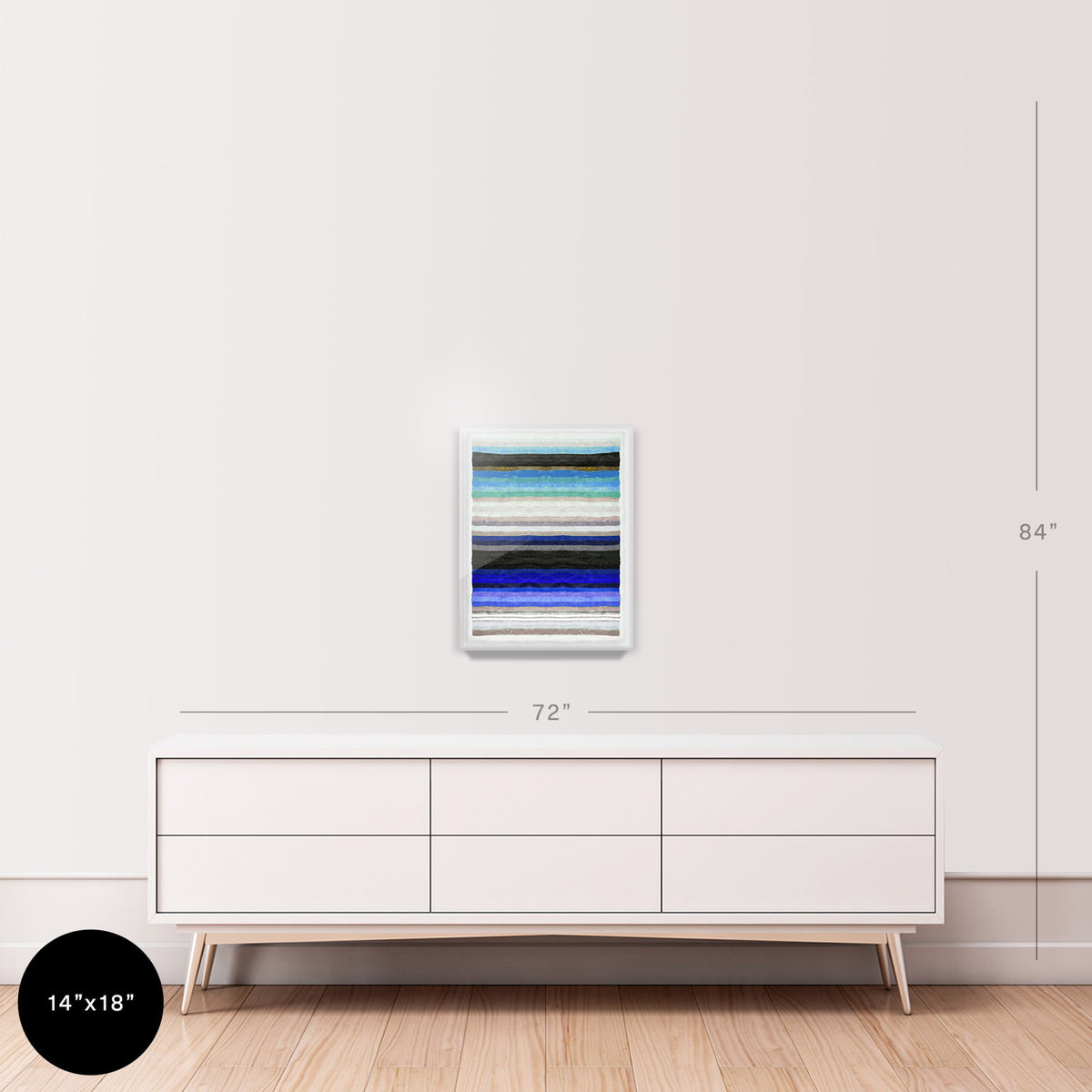 Chromatic Harmony 21 Embellished Print
